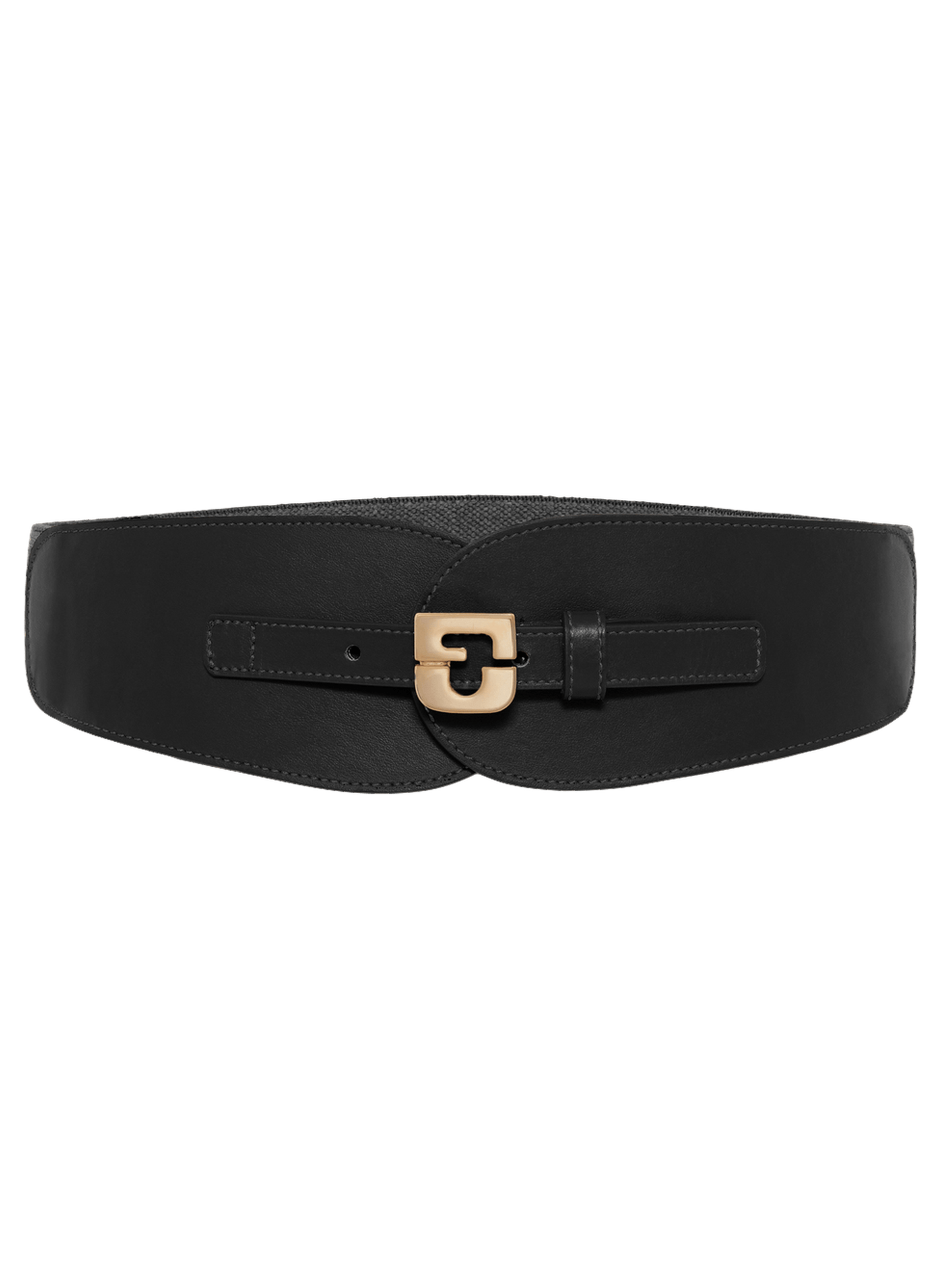 Ceinture signature en cuir - olympe GERARD DAREL Noir