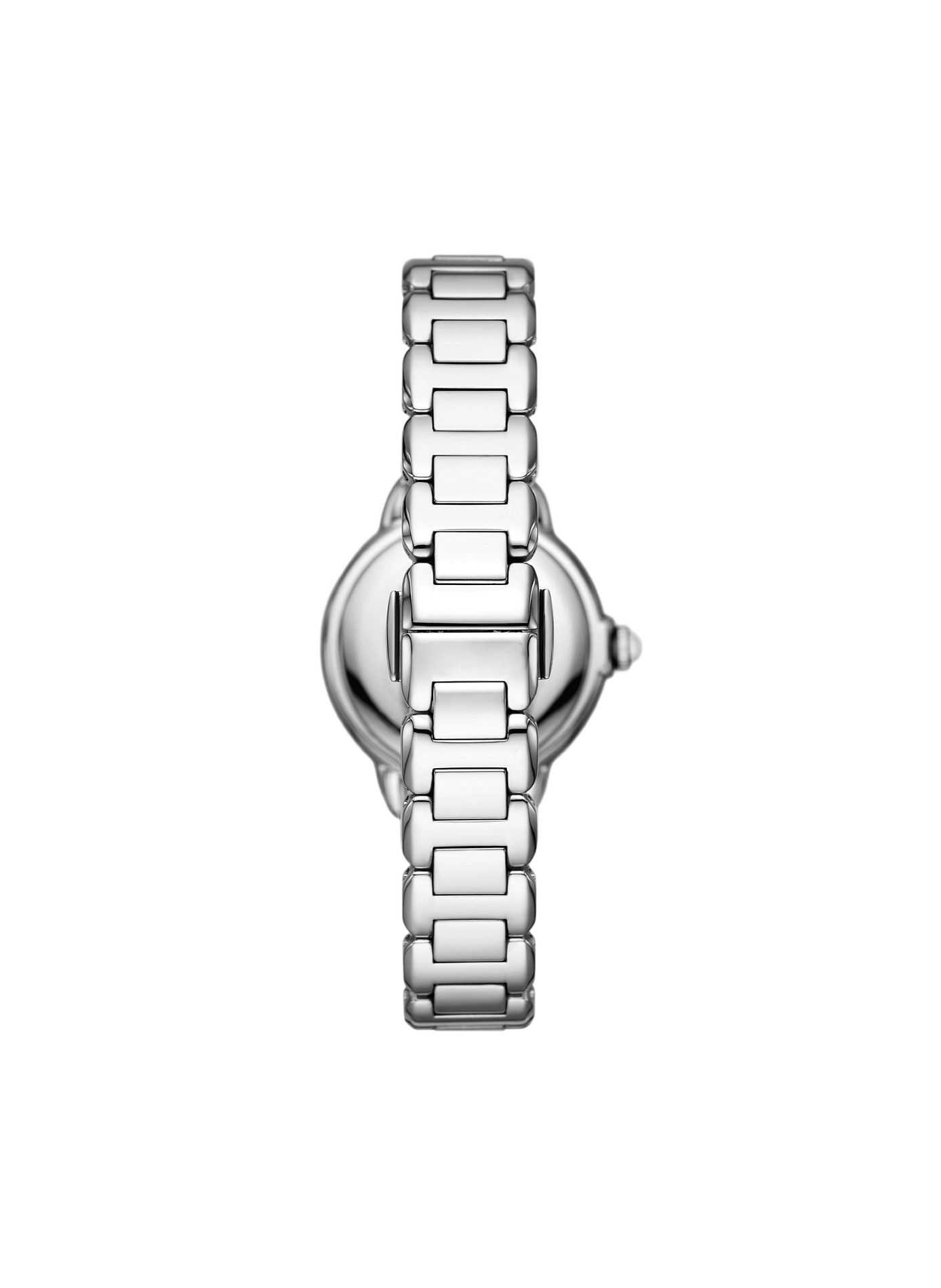 Montre quartz en acier inoxydable ARMANI MONTRES Blanc