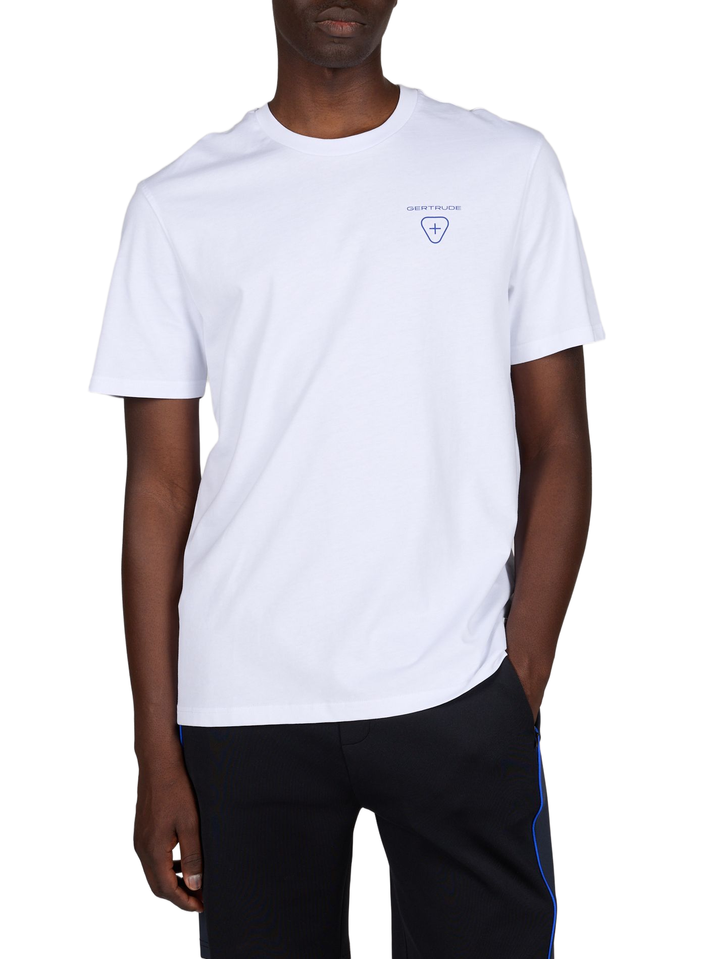 T-shirt imprimé en coton GERTRUDE ET GASTON Blanc