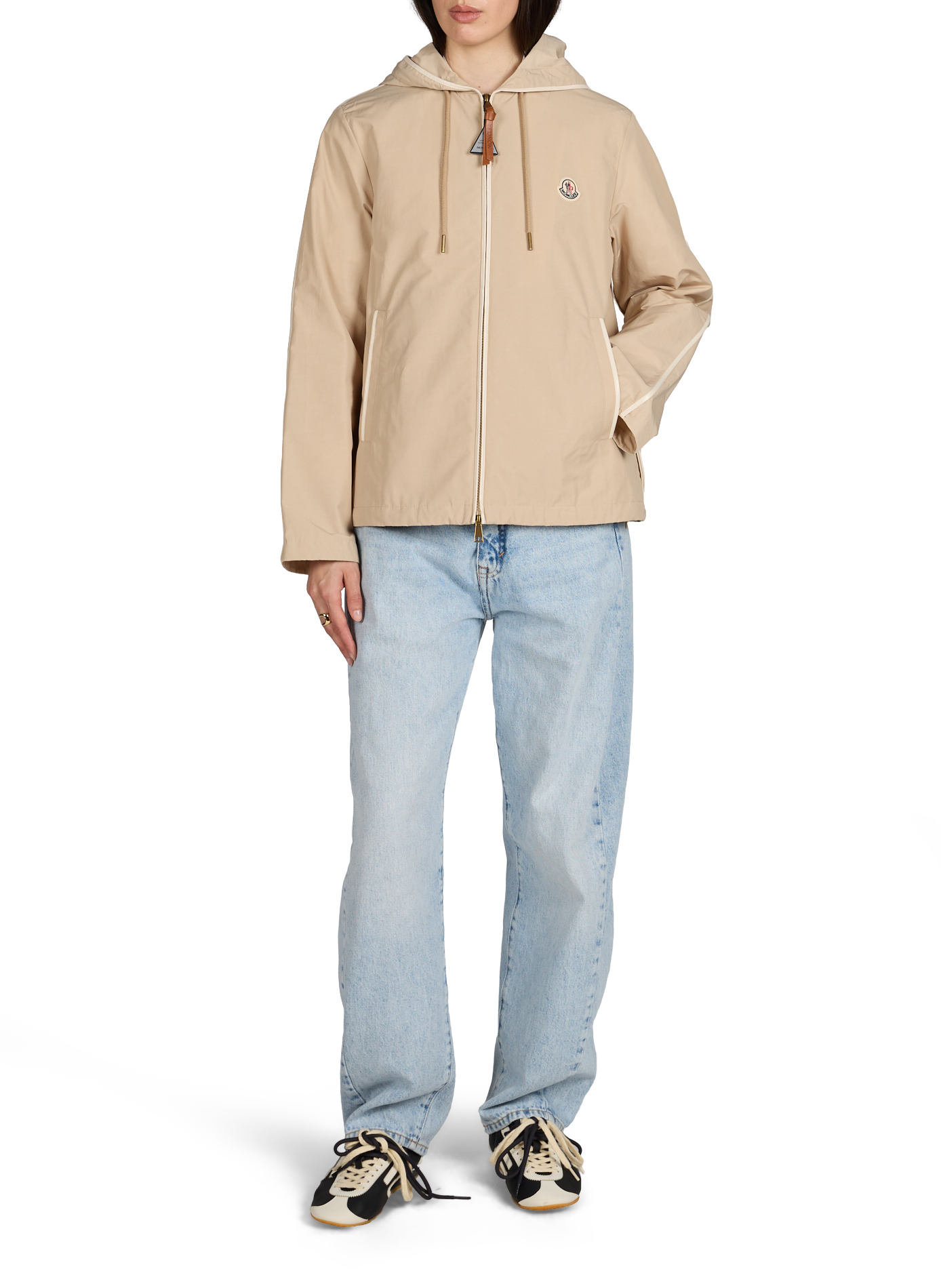Veste à capuche Sarracenia  MONCLER Beige
