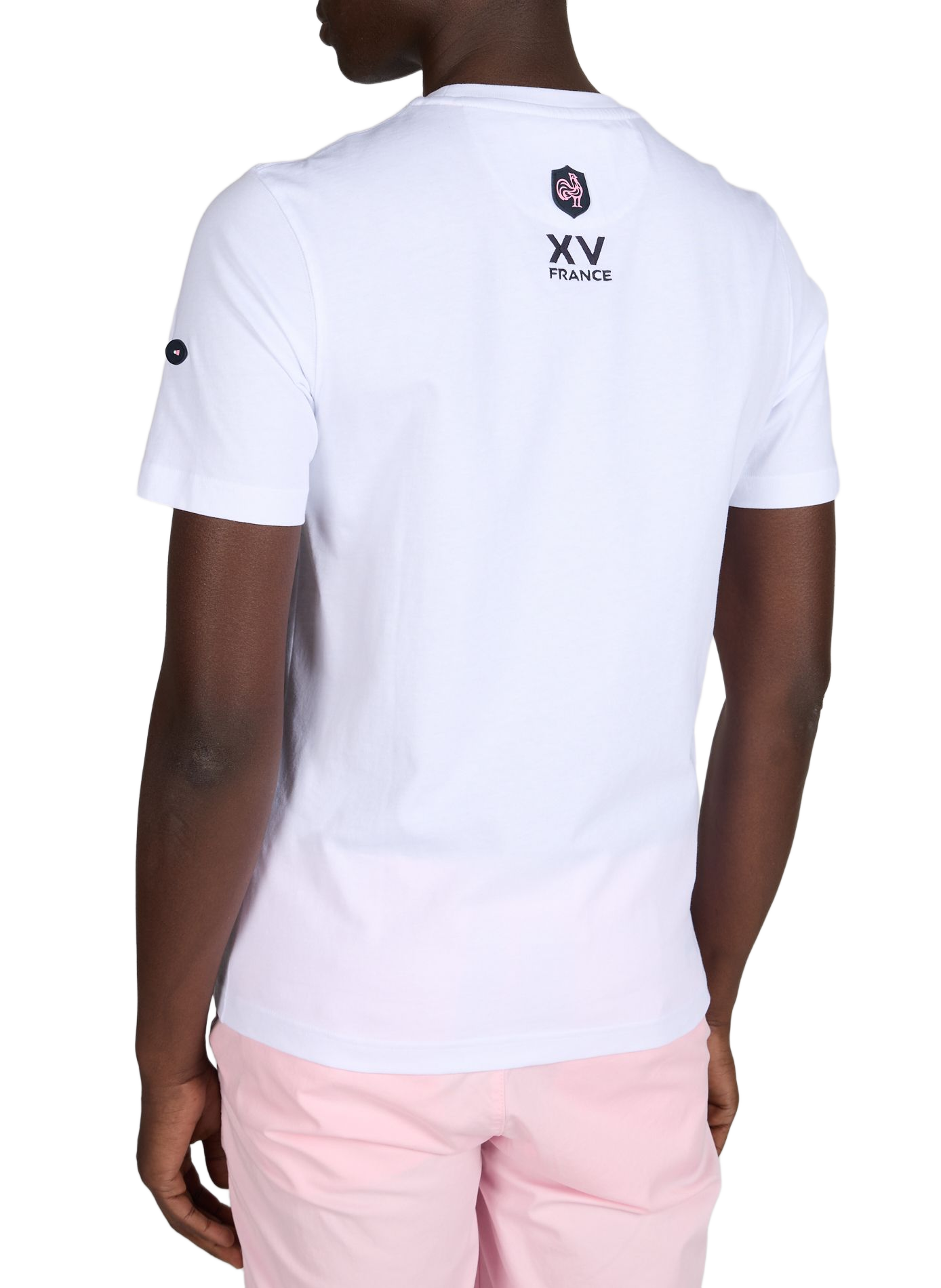 XV de France Cotton Blend T-shirt EDEN PARK White