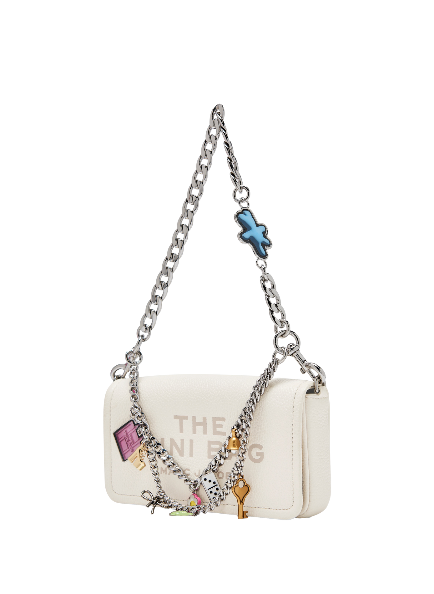 Schoudertas met patroon MARC JACOBS Zilver