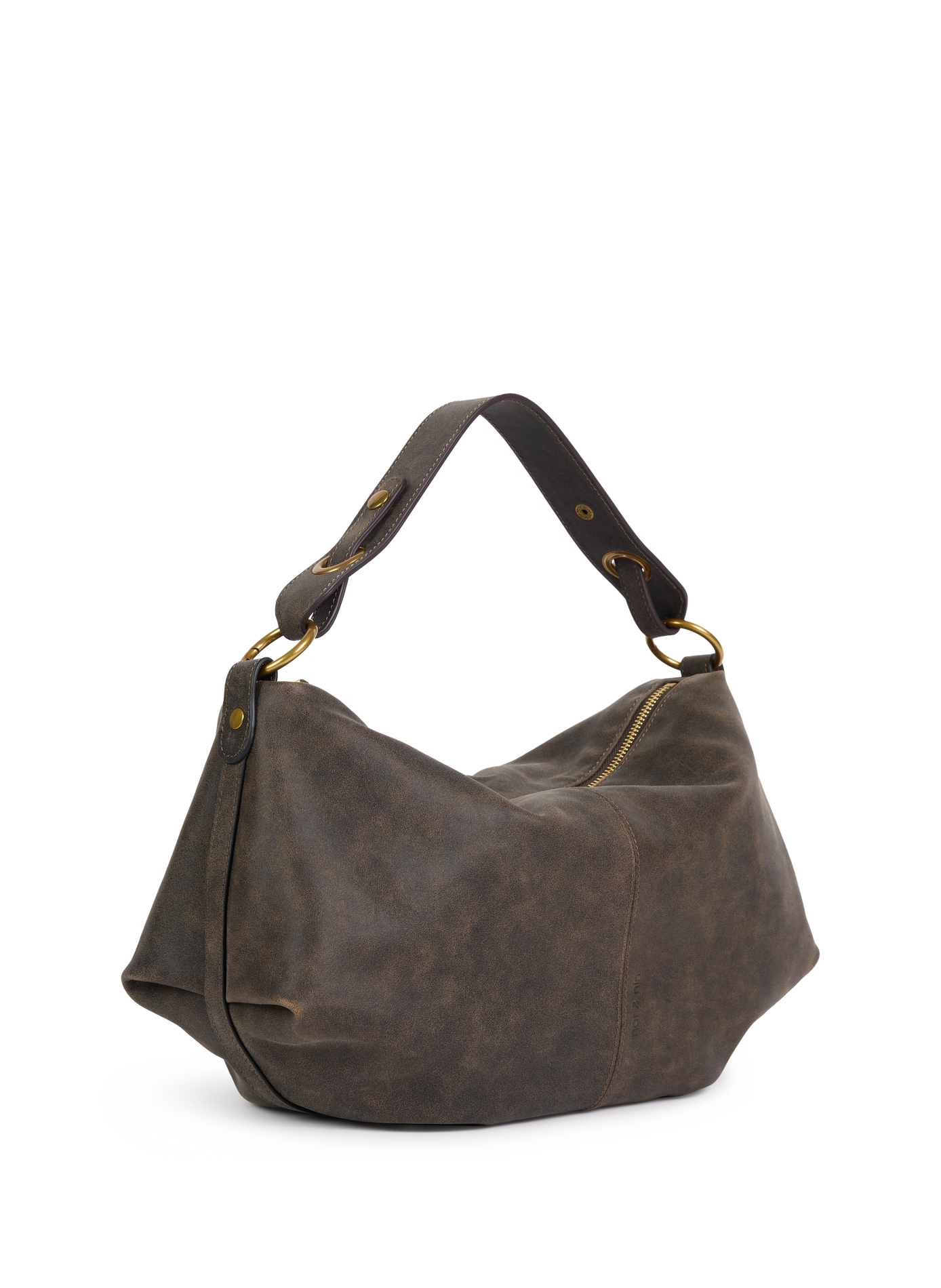 Sac bandoulière Hera en cuir NAT & NIN Marron