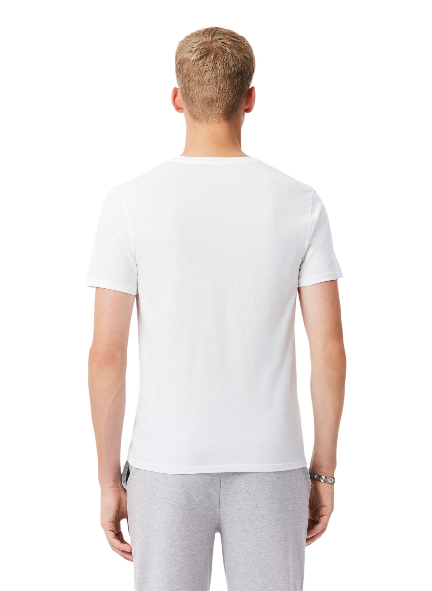 Lot de 3 t-shirts en coton LACOSTE Multicolore