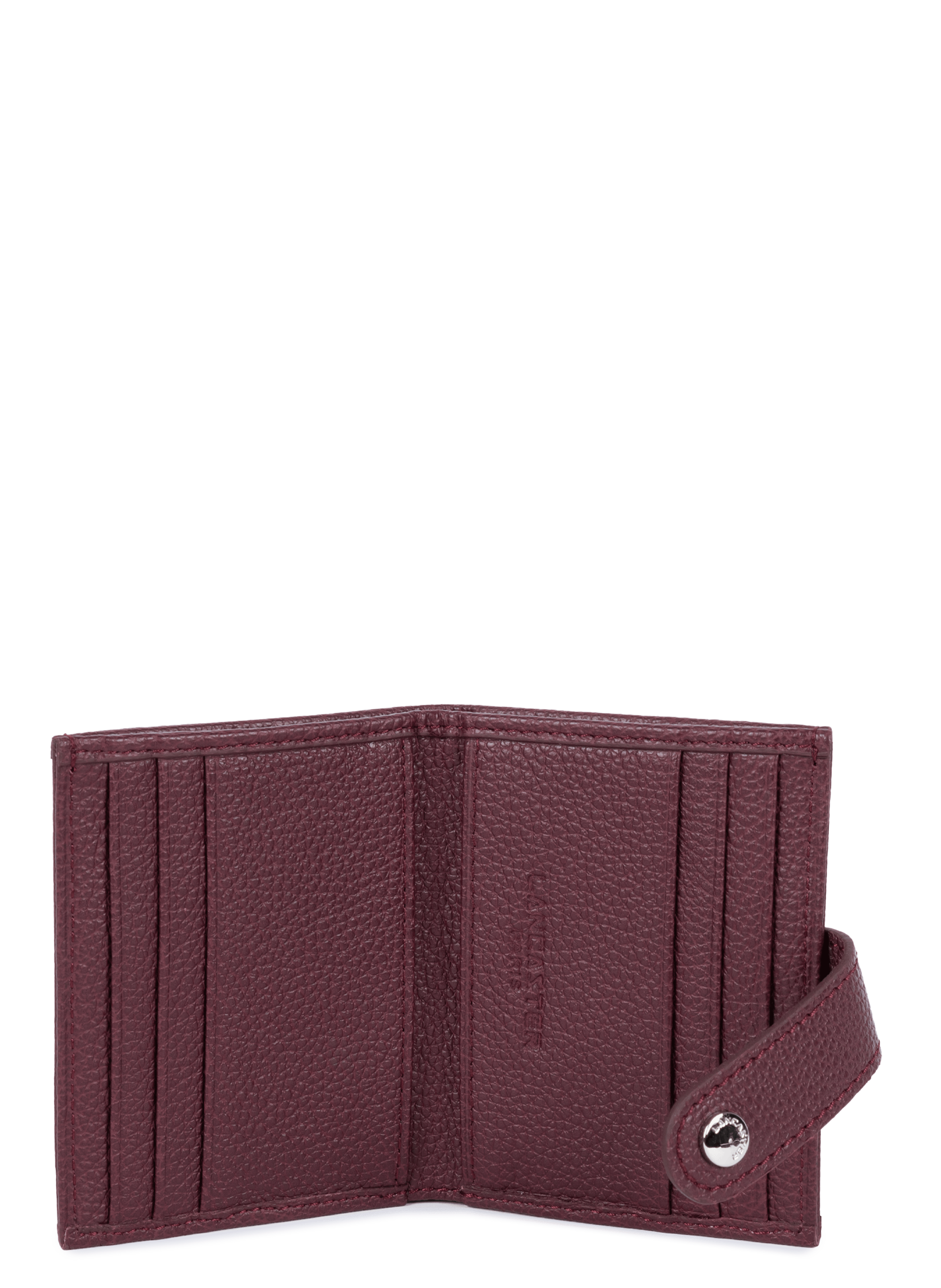 Porte-cartes - foulonné pm | Rouge LANCASTER Femme