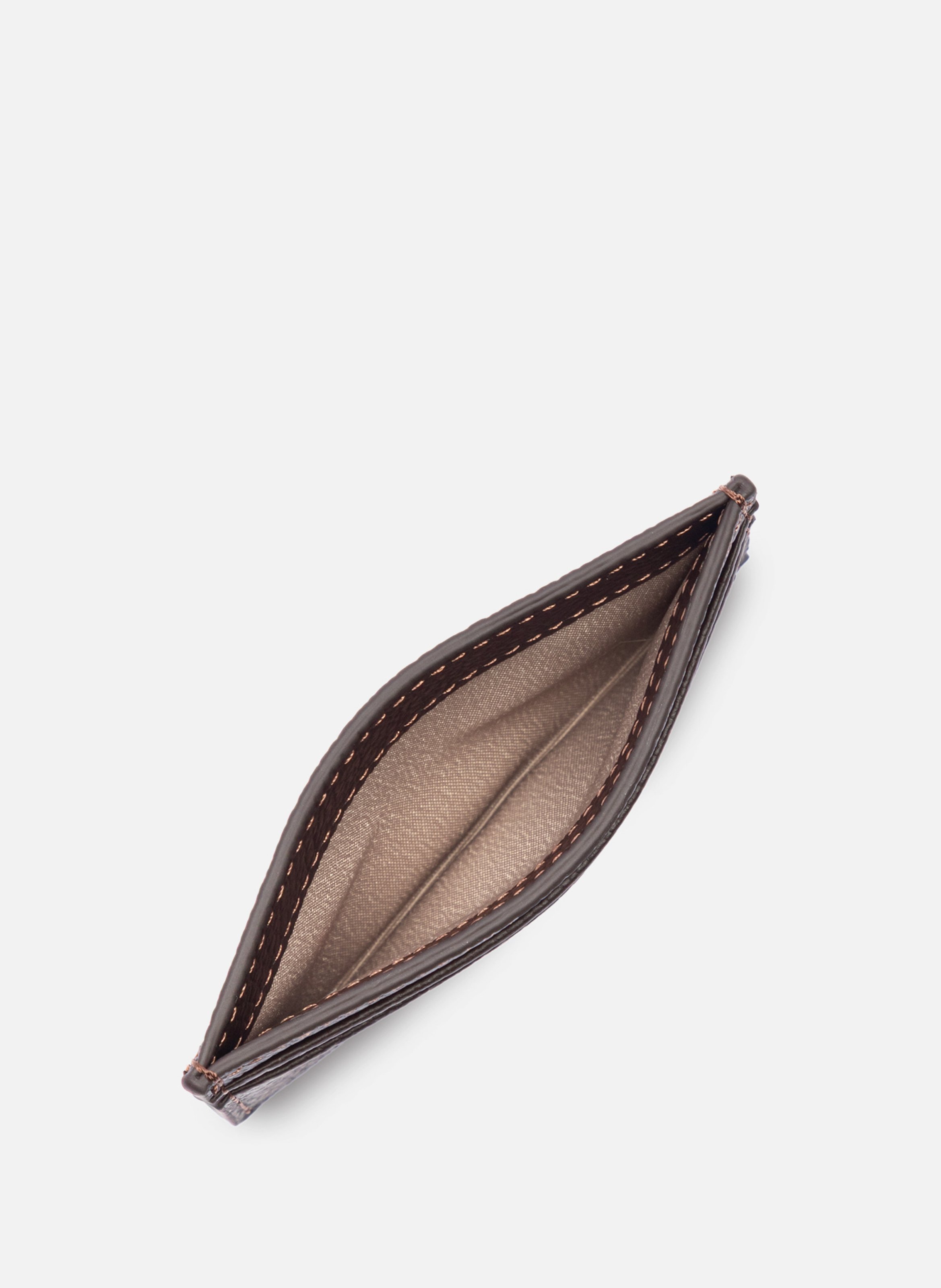 Porte-cartes - dune LANCASTER Marron
