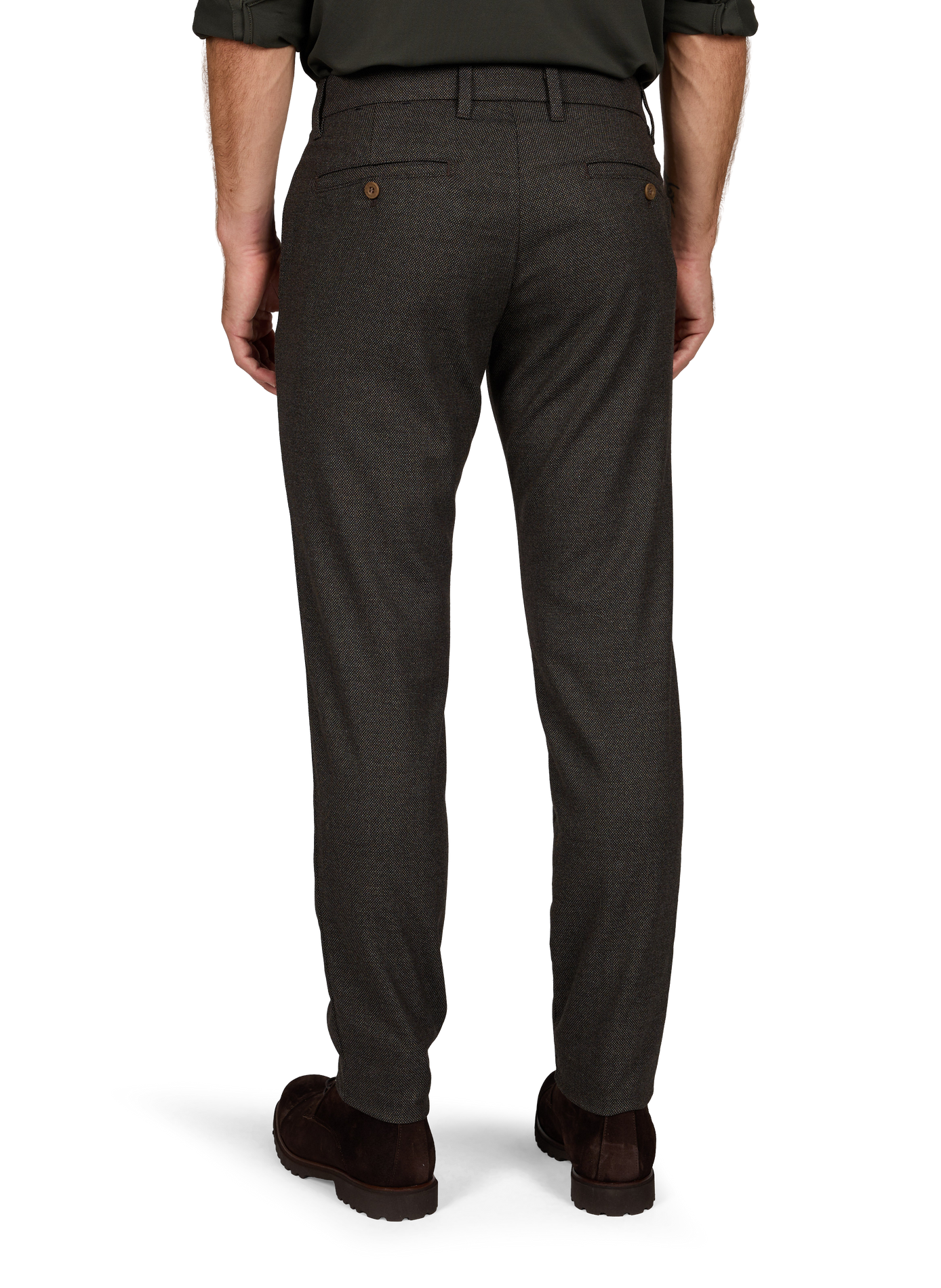 Gerade Chino-Hose STRELLSON Braun