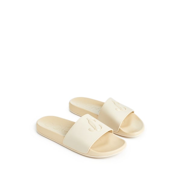 Claquettes à logo en caoutchouc