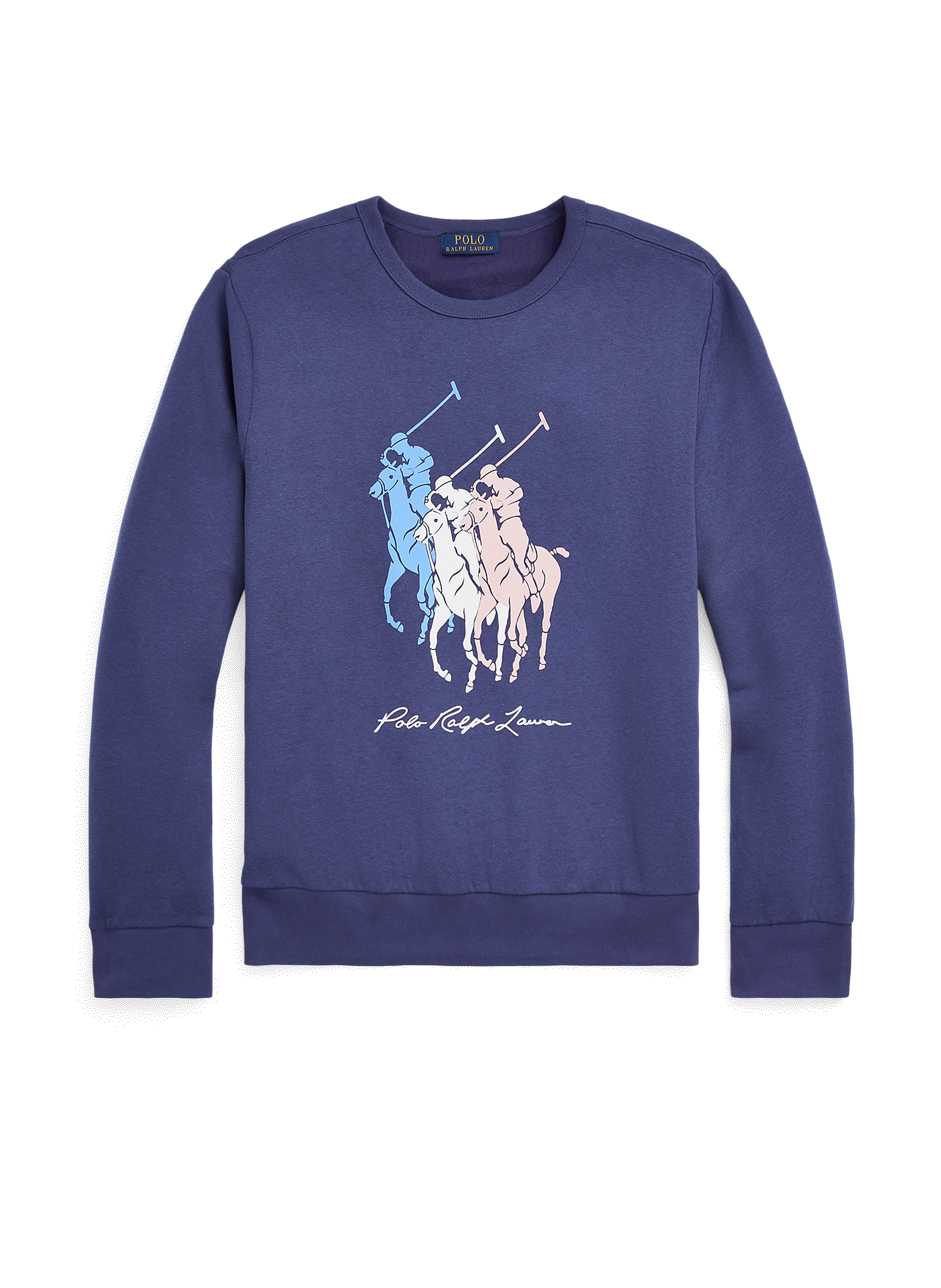 Sweatshirt à logo en coton mélangé