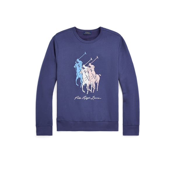 Sweatshirt à logo en coton mélangé