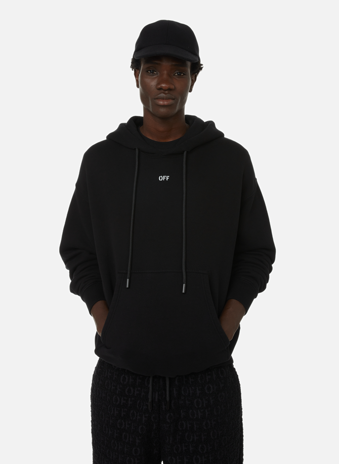 Cotton hoodie  OFF-WHITE