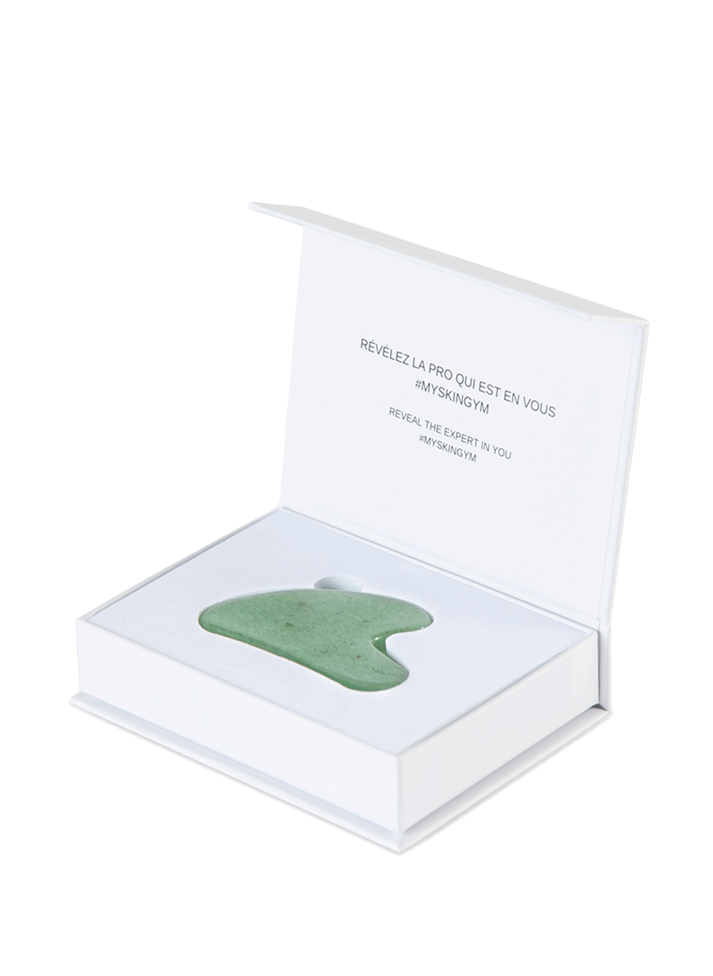 Pro Lift Green Aventurine Gua Sha ROLL ON JADE No color