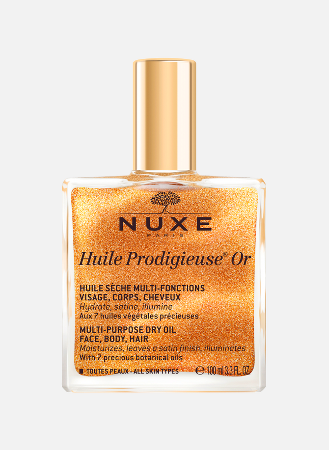 زيت Huile Prodigieuse® Gold NUXE الجاف متعدد الوظائف