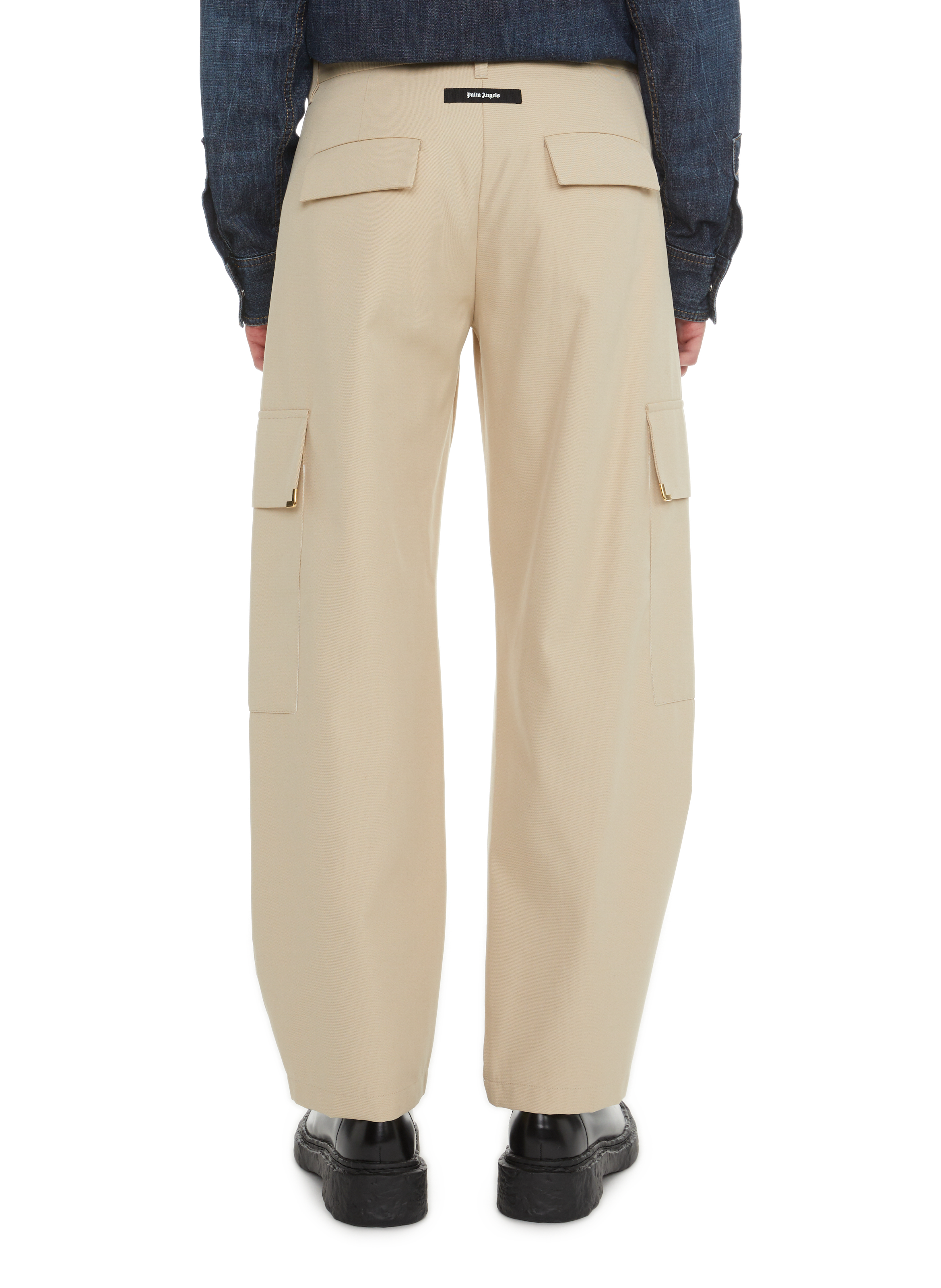 Straight trousers  PALM ANGELS Beige