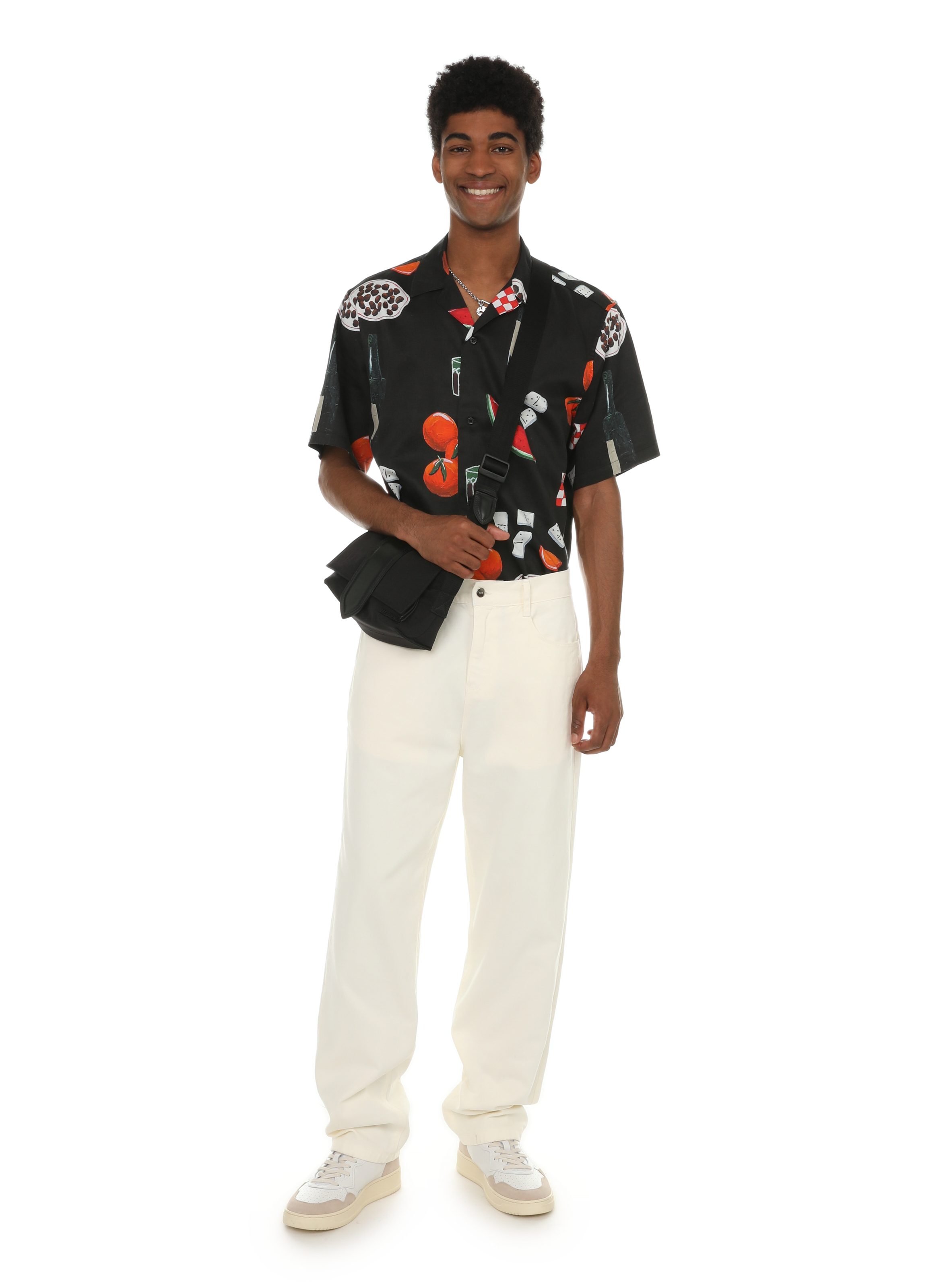 Le Petit Messenger Bambino shoulder bag JACQUEMUS Black