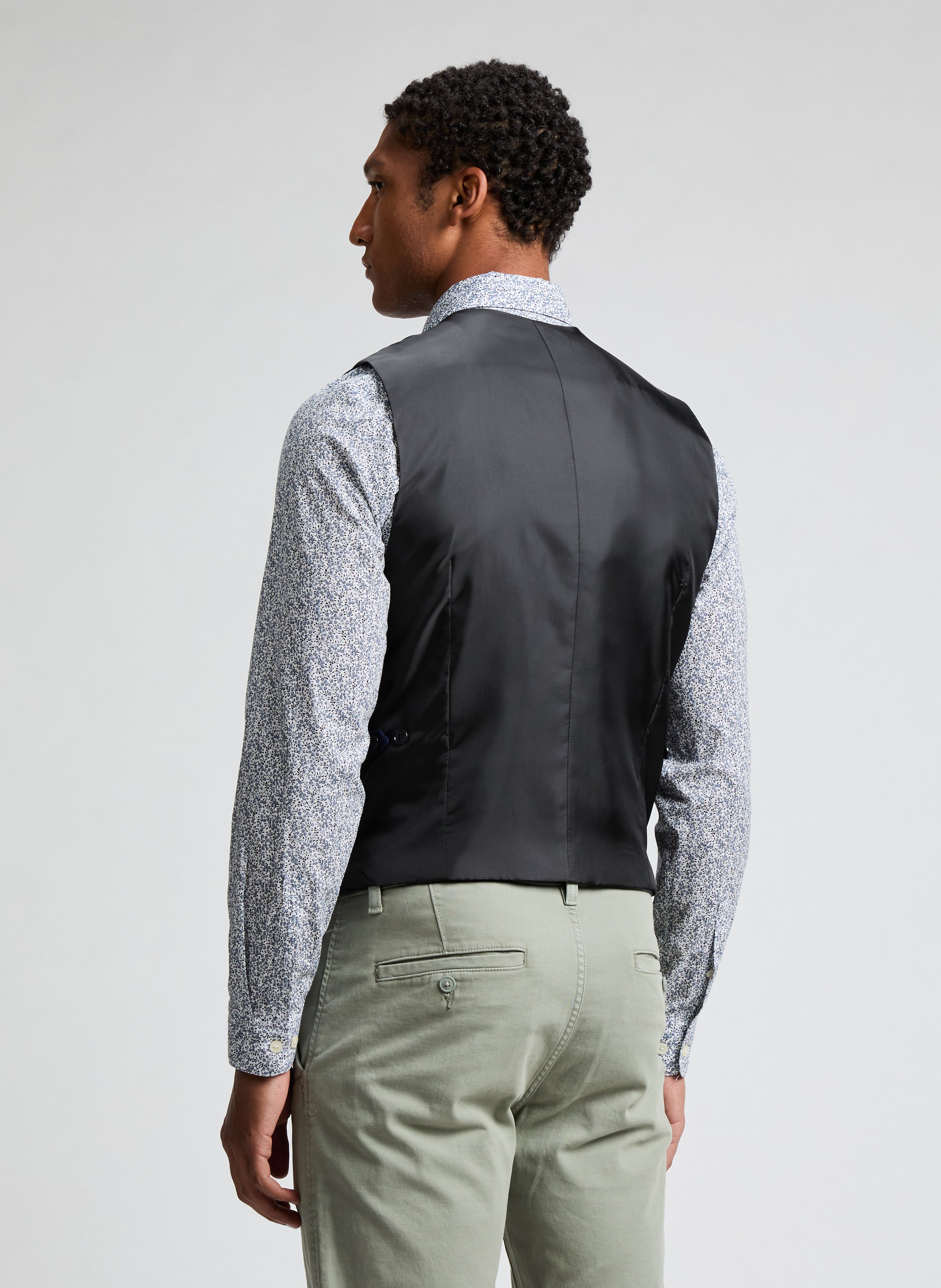 Veston en laine  AU PRINTEMPS PARIS Bleu