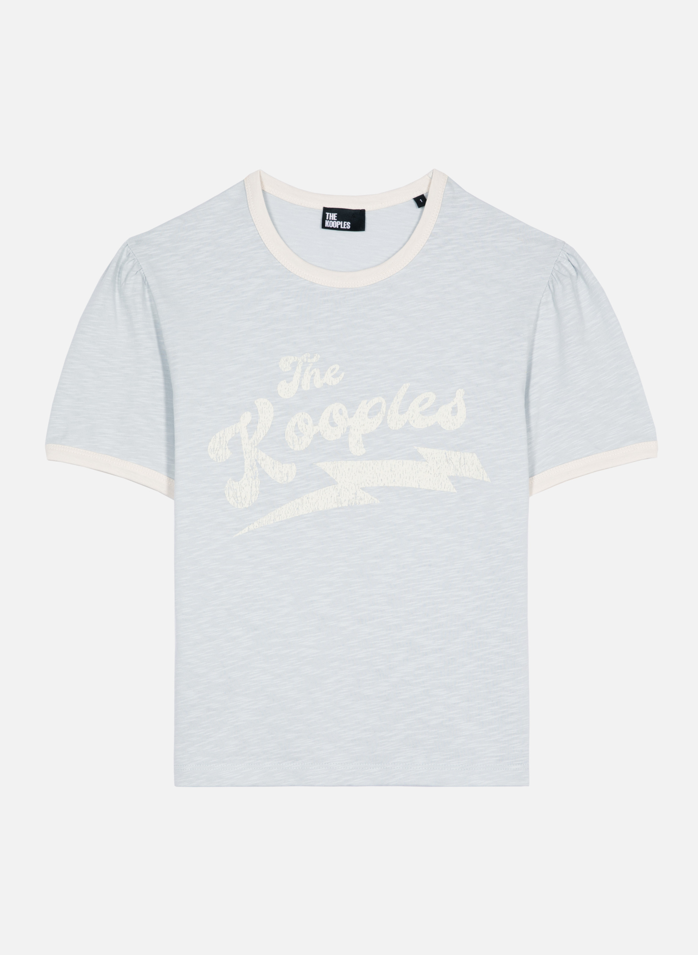 T-shirt avec sérigraphie THE KOOPLES Bleu