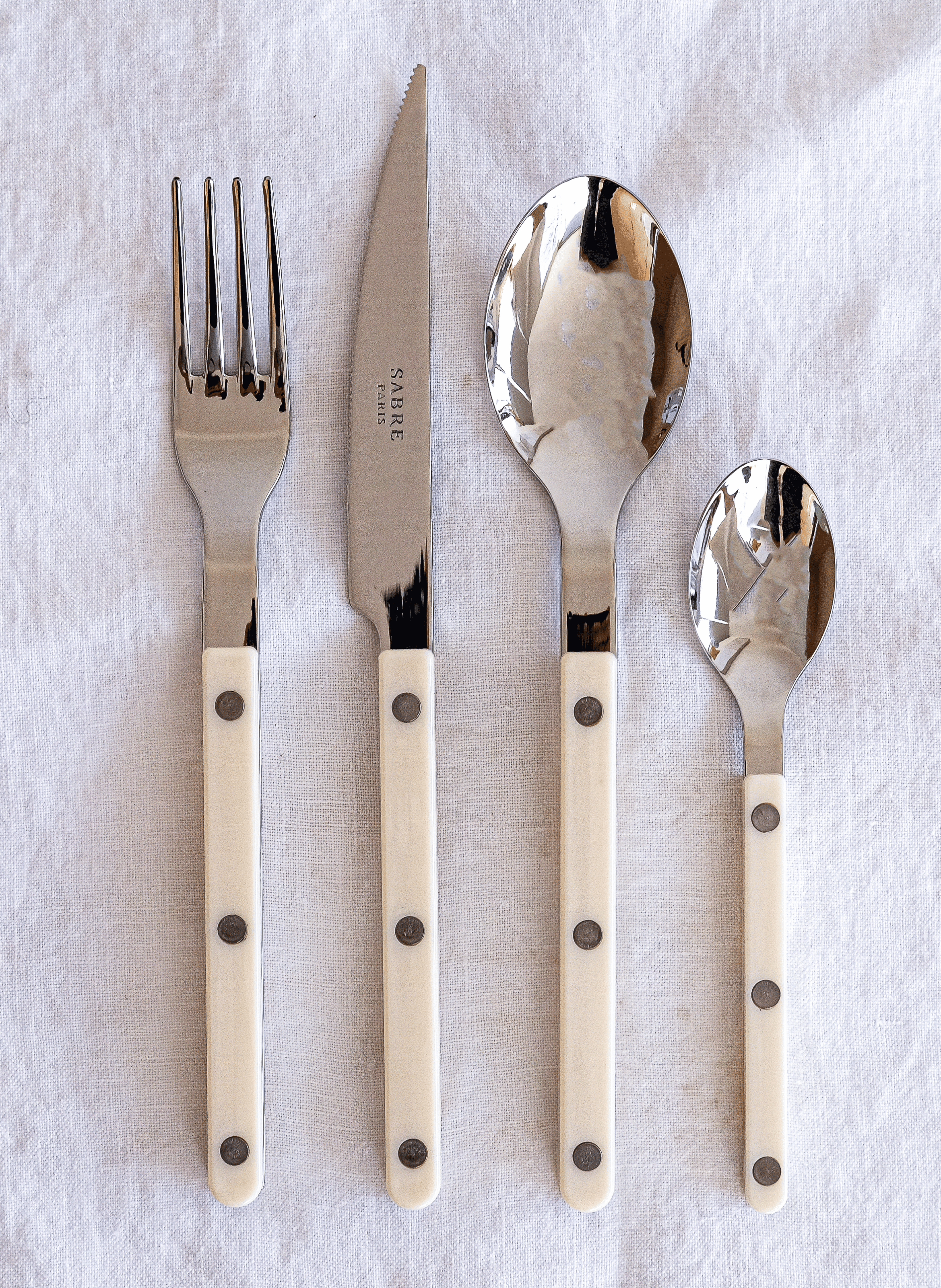 Fourchette de table, bistrot SABRE PARIS Beige