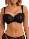 Soutien-gorge corbeille à armatures en dentelle | Noir by FREYA FREYA Soutien-gorge corbeille à armatures en dentelle | Noir