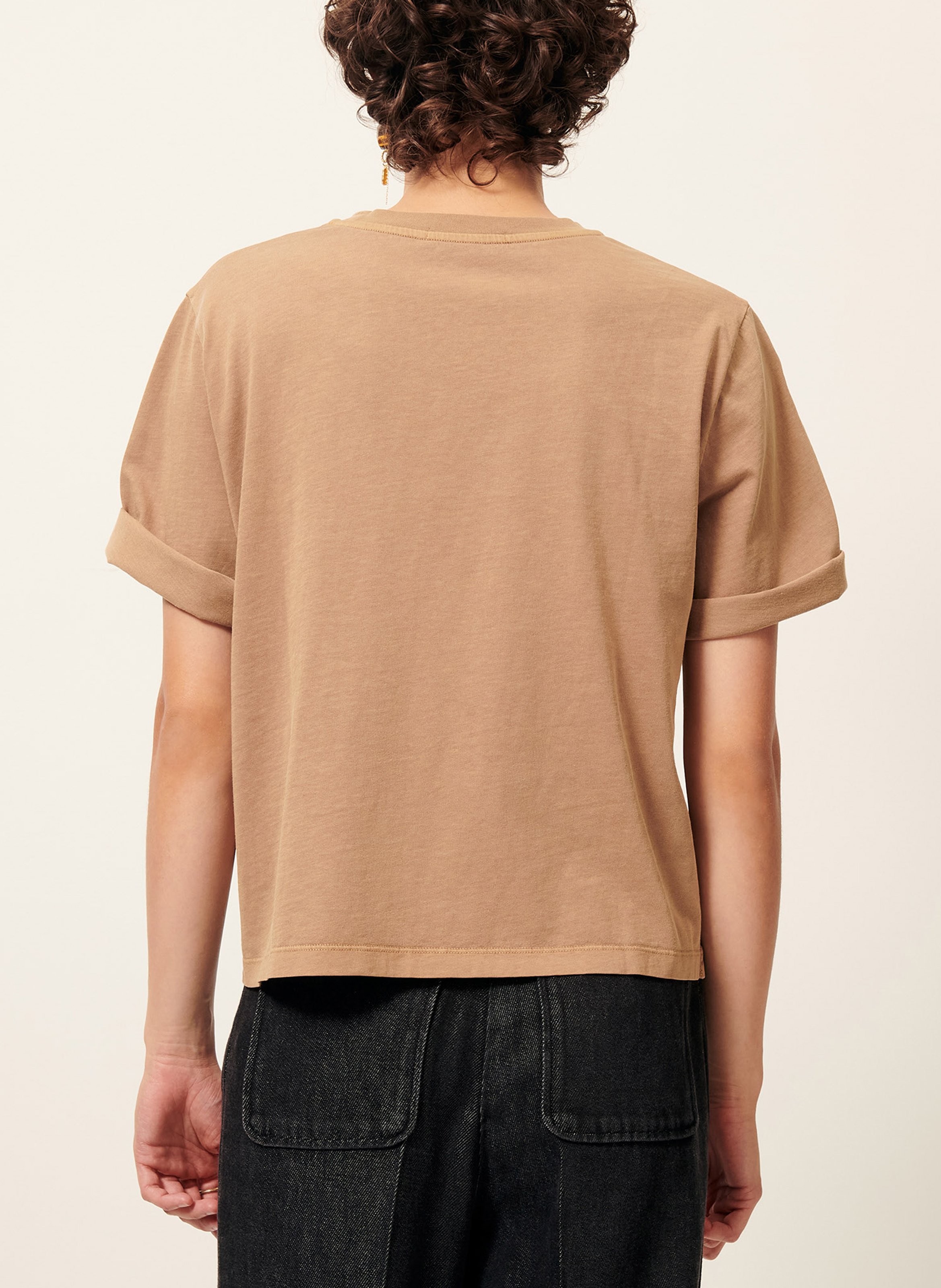 Tee-shirt oversize en coton sergio SESSUN Beige