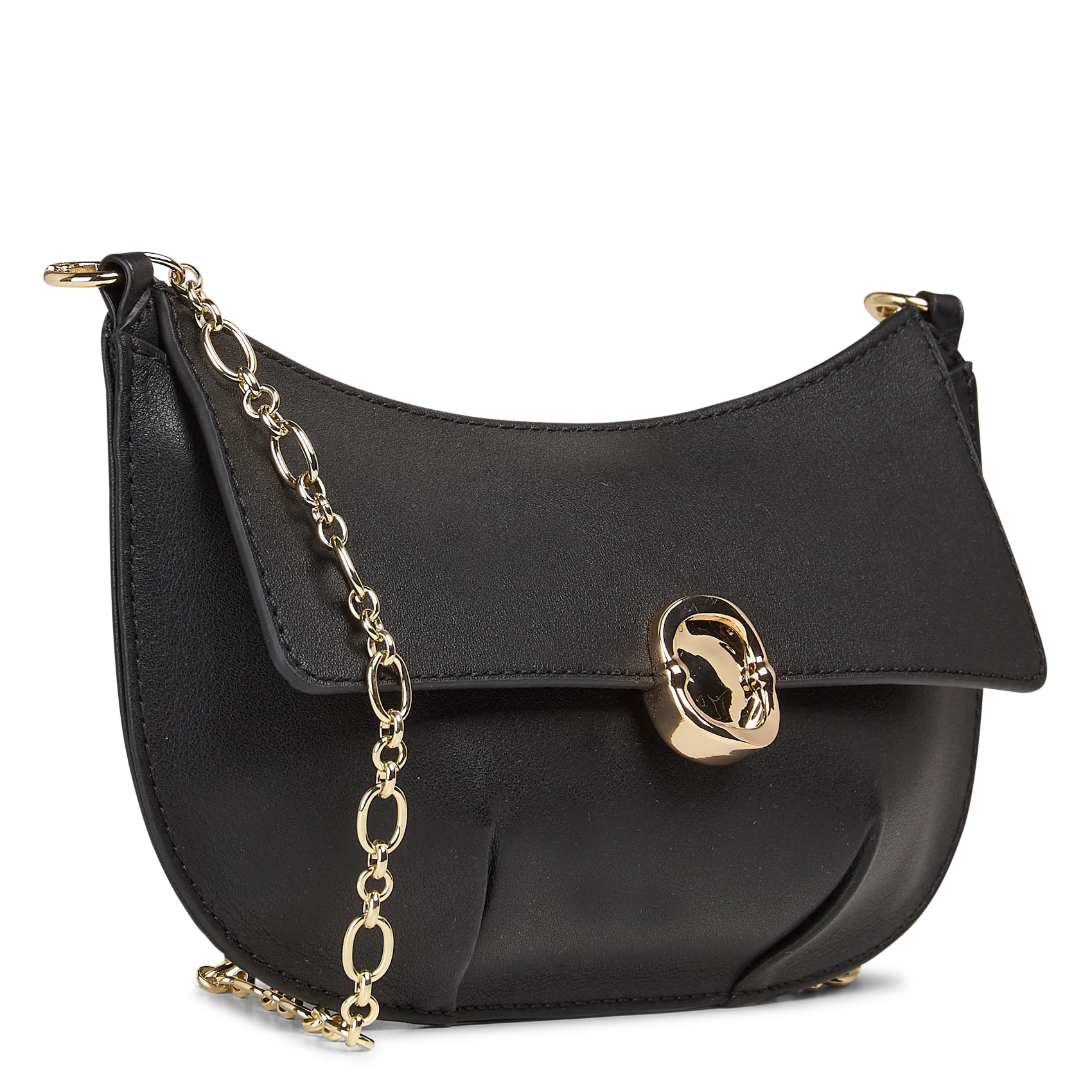 Sac bandoulière en cuir aloyse CLAUDIE PIERLOT Noir