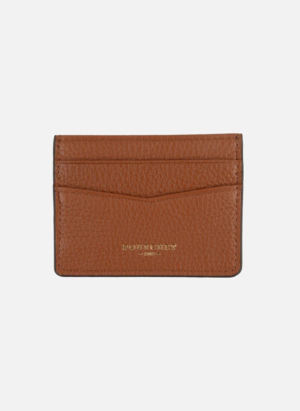 Club - porte-cartes POURCHET Marron