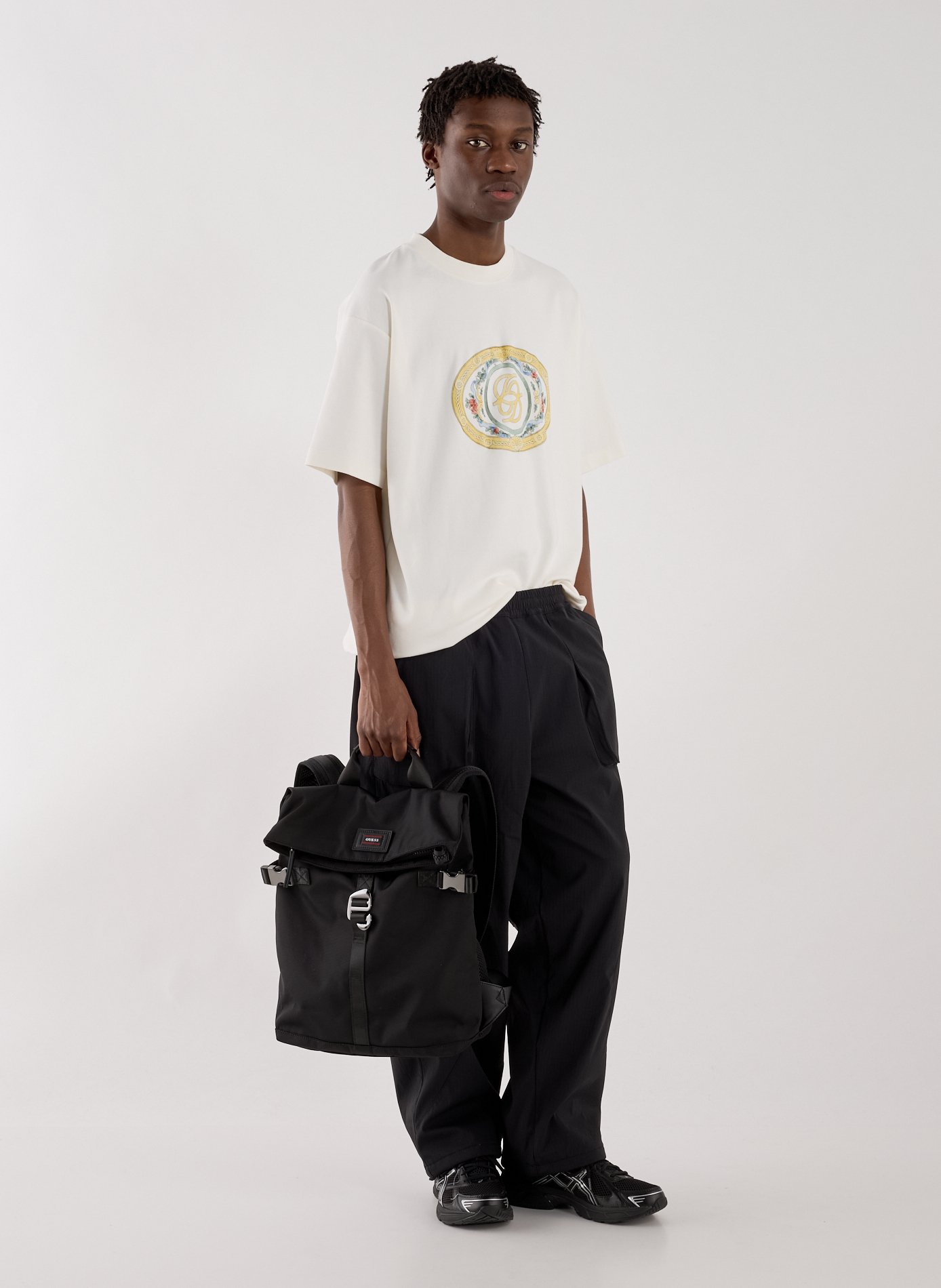 Sac à dos pliable GUESS Noir