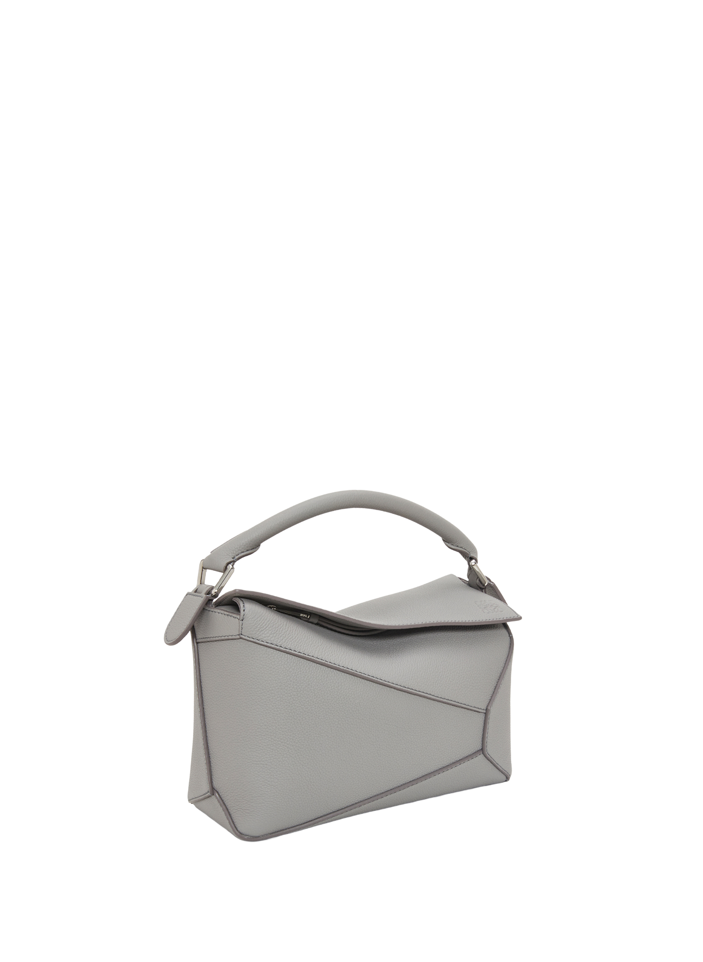 Small Puzzle Bag in soft grained calf leather LOEWE Grey