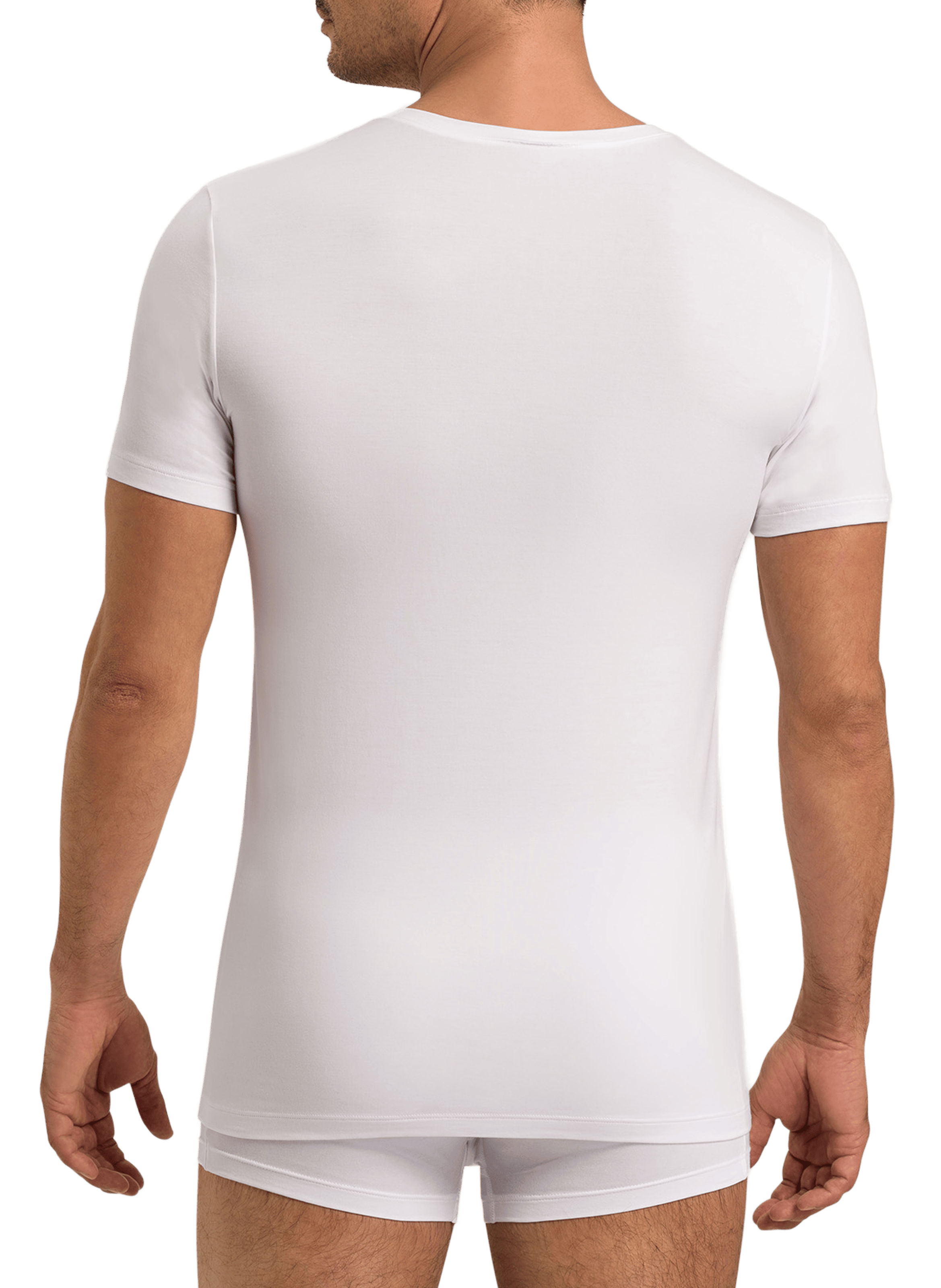 Cotton T-shirt HANRO White