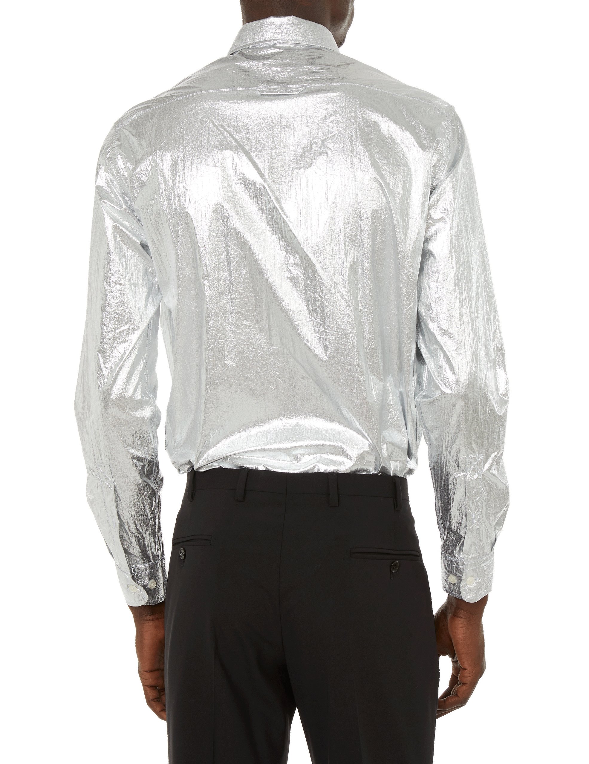 Metallic shirt  Grey