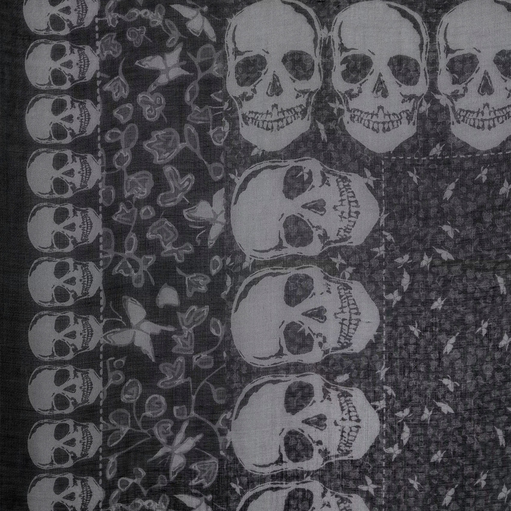 Foulard imprimé kerry ZADIG&VOLTAIRE Noir