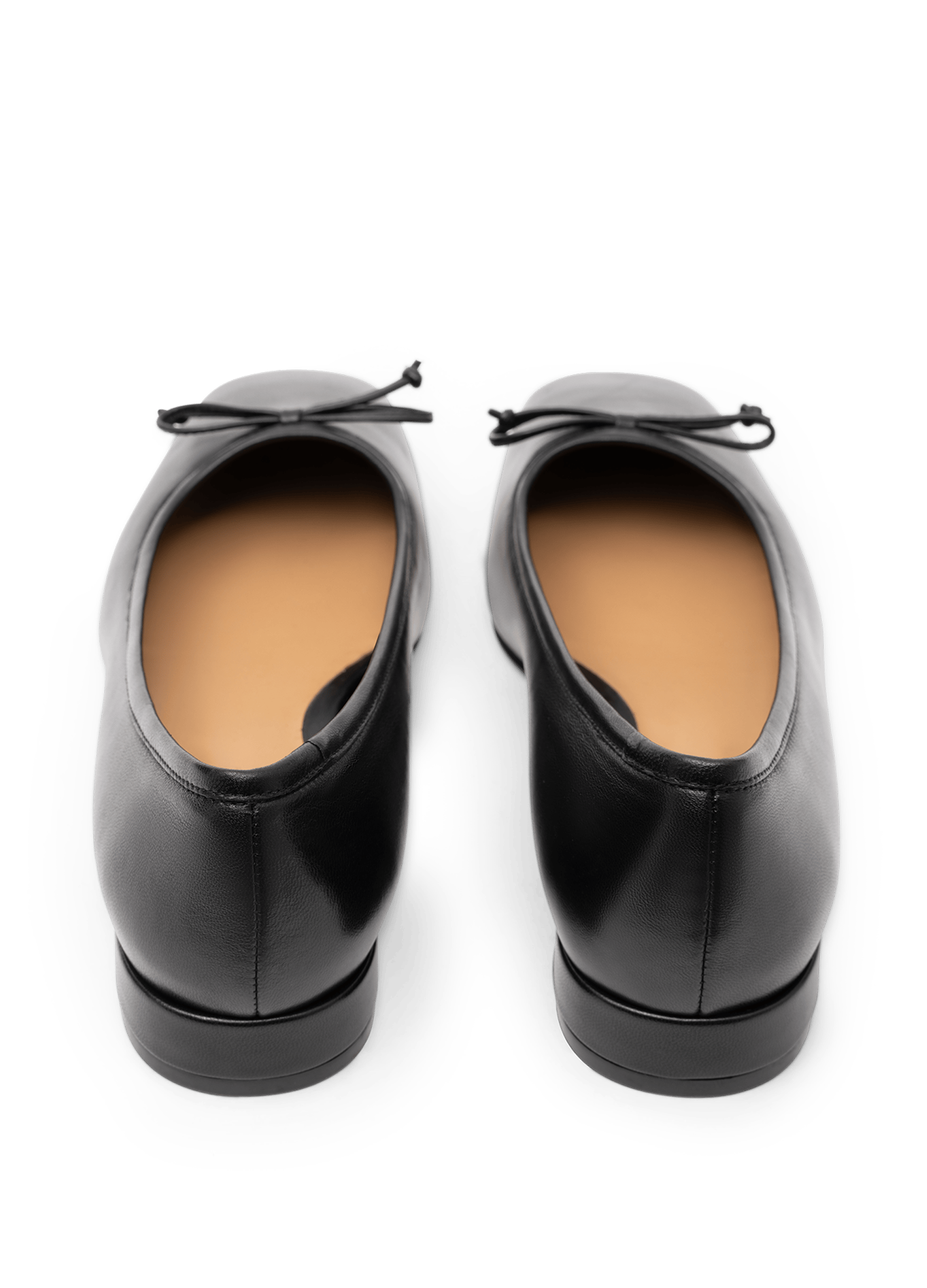 Ballerines toledo en nappa PARALLELE Noir