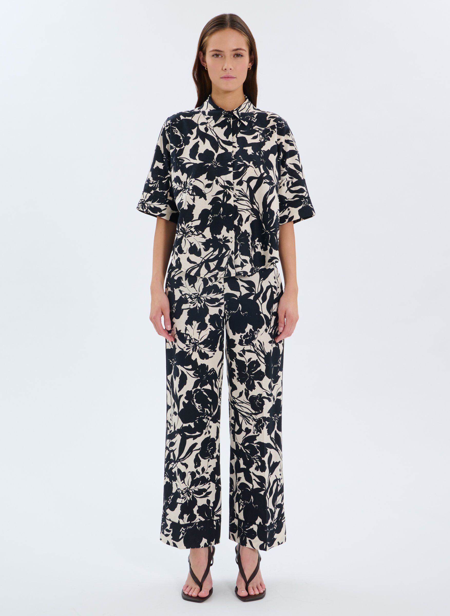 Pantalon  parlya ZAPA Blanc