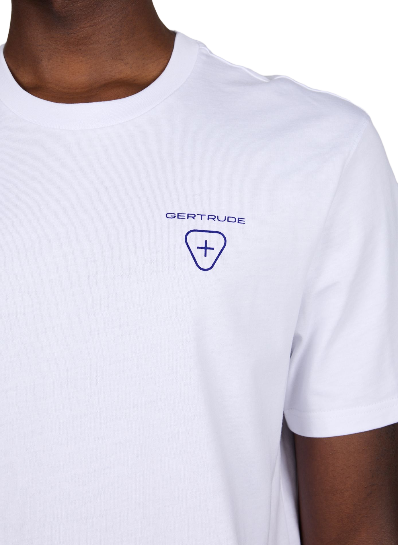 T-shirt imprimé en coton GERTRUDE ET GASTON Blanc