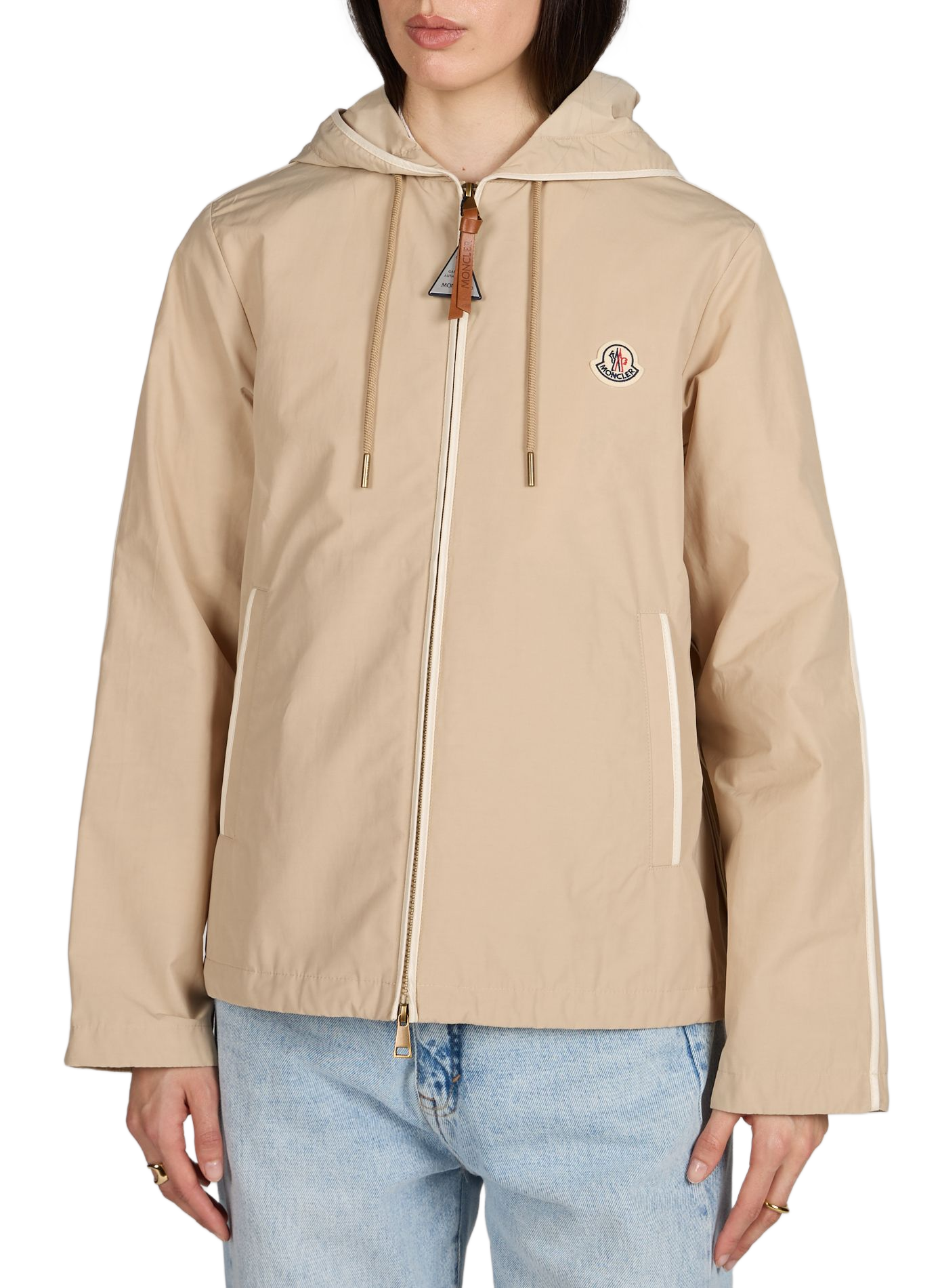 Veste à capuche Sarracenia  MONCLER Beige