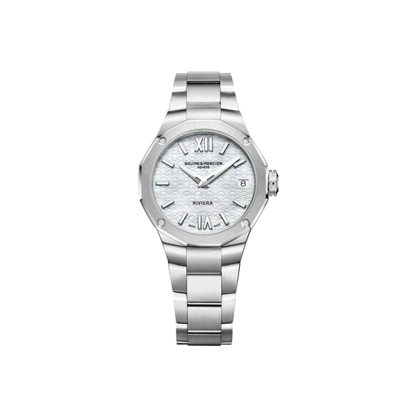Montre quartz Riviera en acier inoxydable Montre quartz Riviera en acier inoxydable