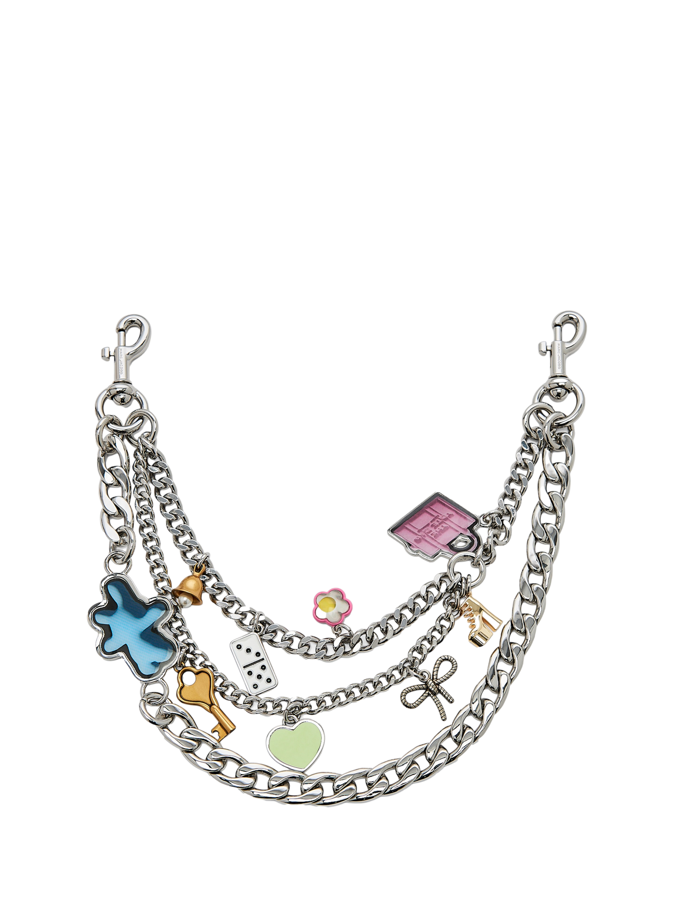 Schoudertas met patroon MARC JACOBS Zilver