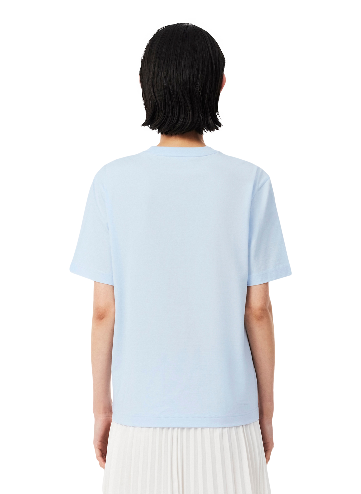 T-shirt en coton LACOSTE Bleu