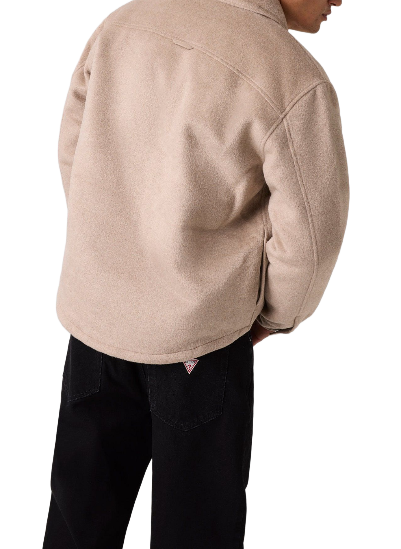 Surchemise col classique GUESS Beige