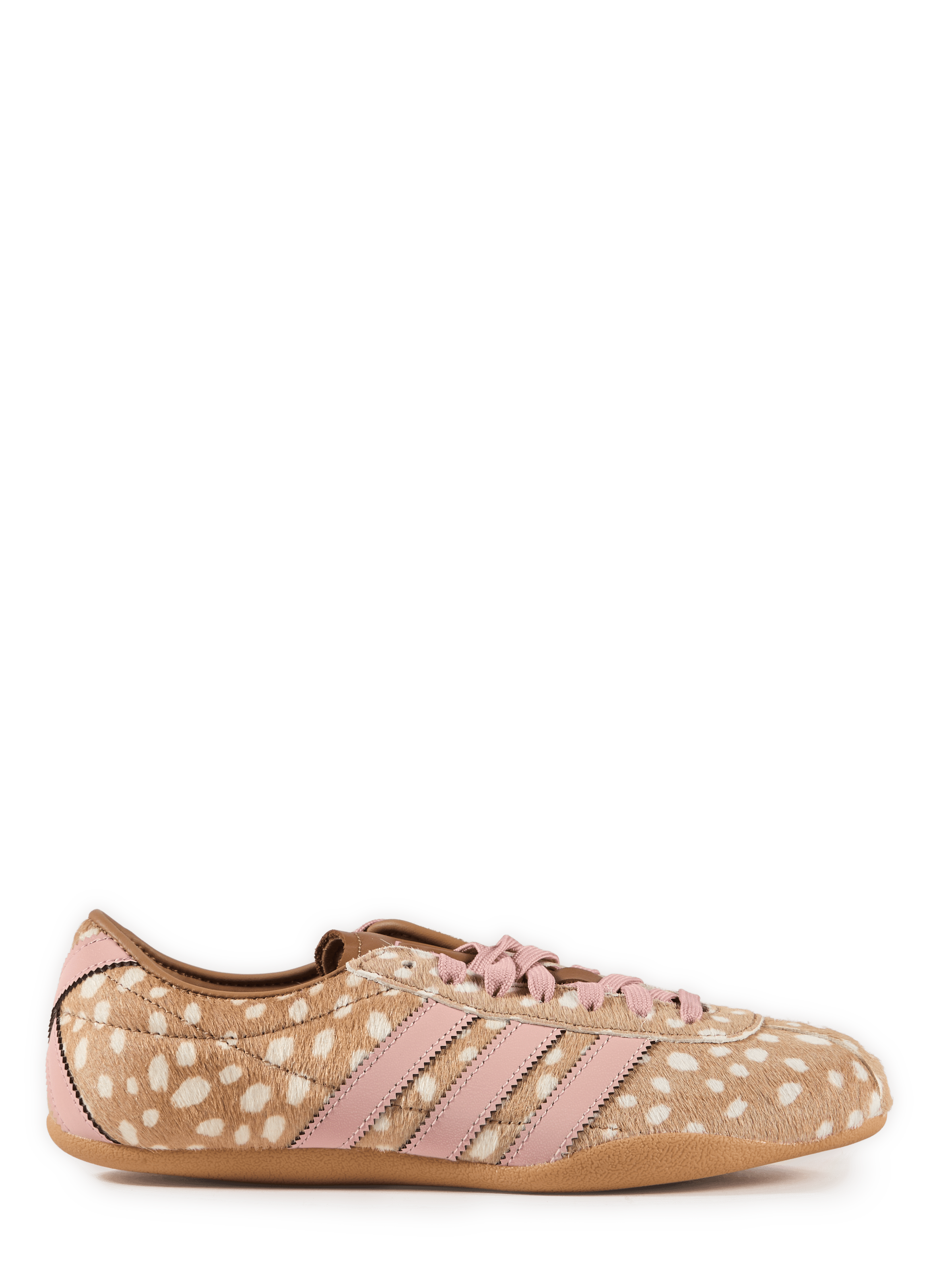 Zapatillas bajas estampadas de cuero ADIDAS Marrón