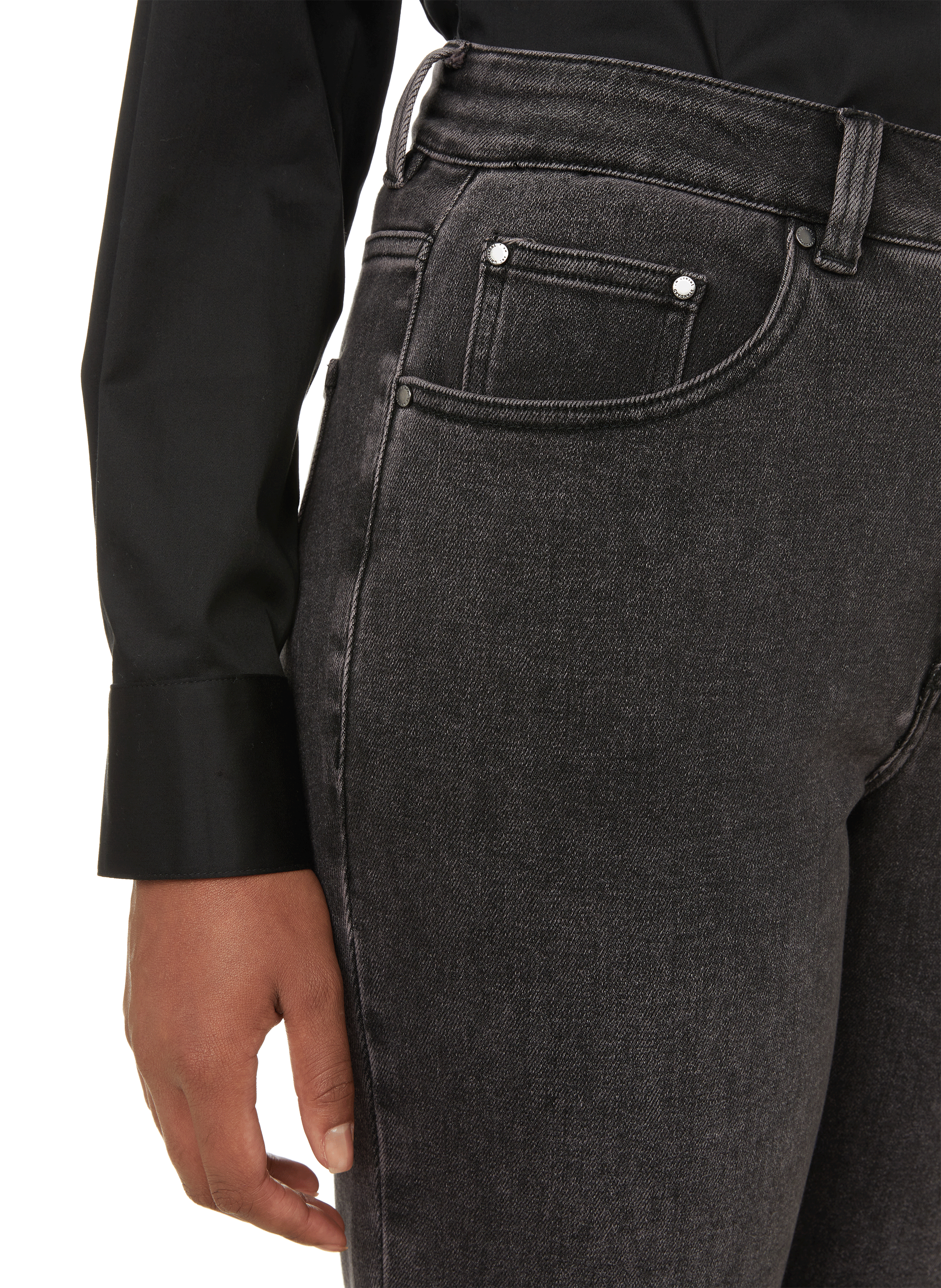 Joni faded black skinny jeans UNIVERSAL STANDARD Black