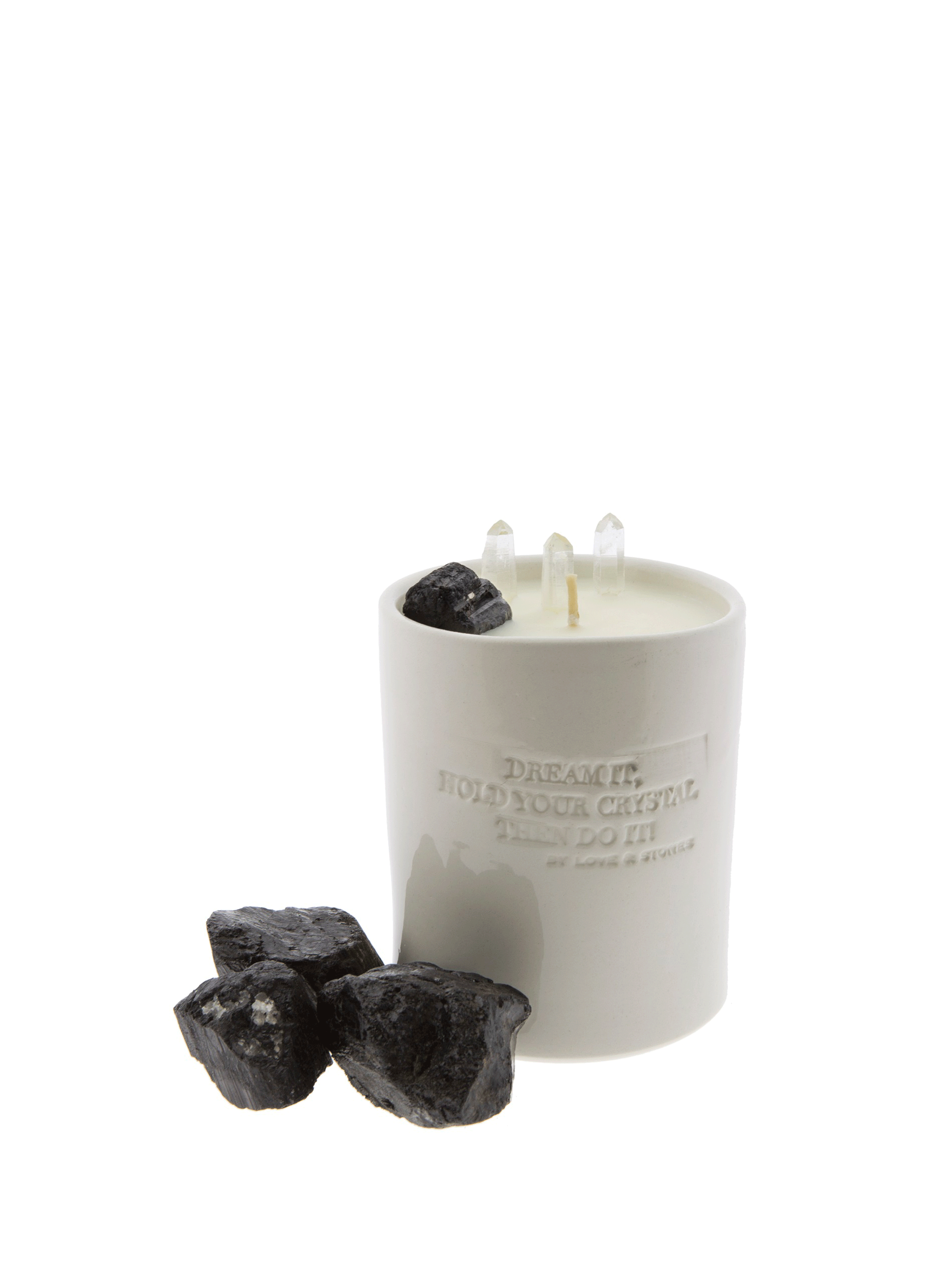 Bougie Tourmaline noire