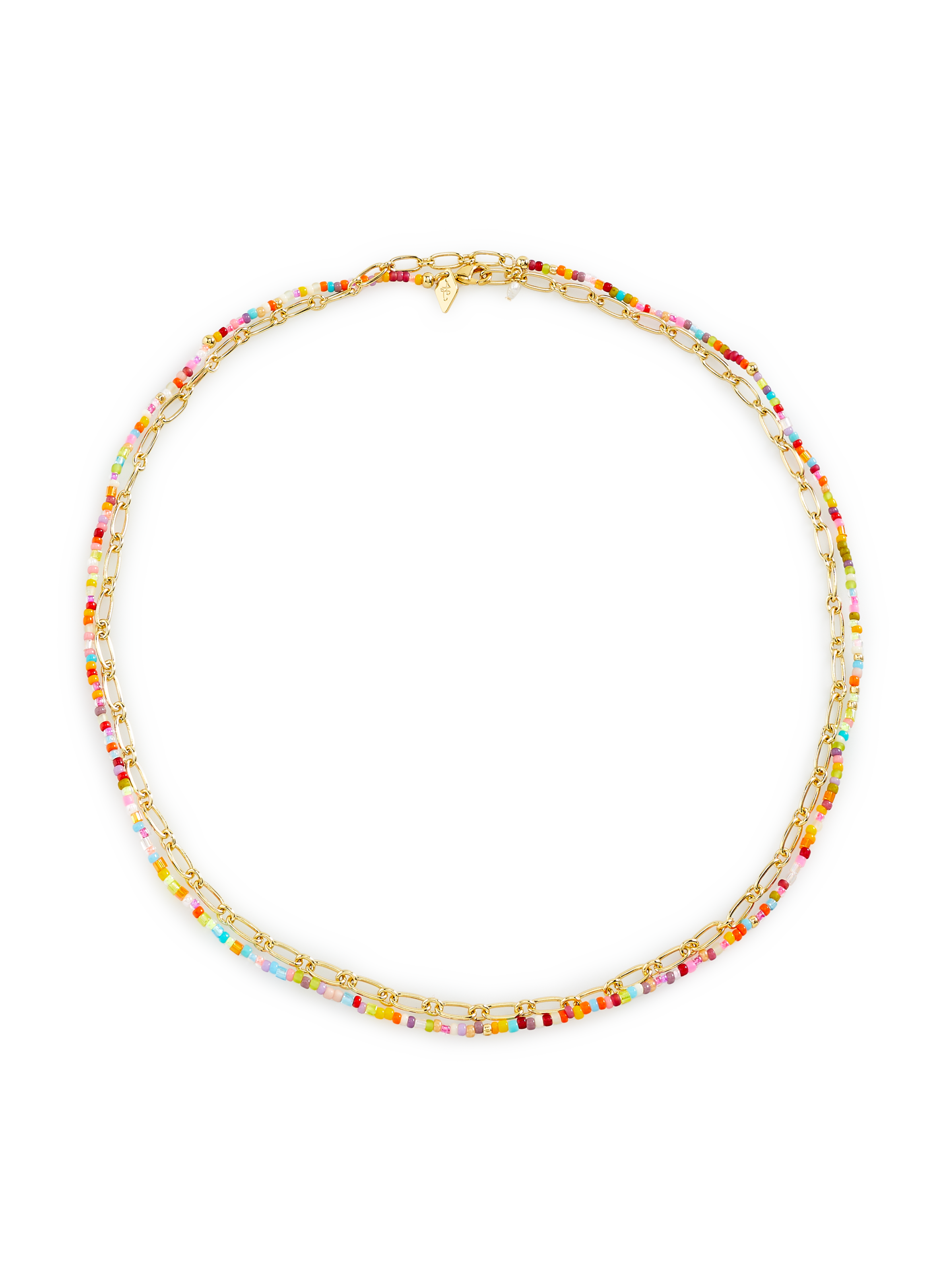 ANNI LU Collier String of Joy  Doré