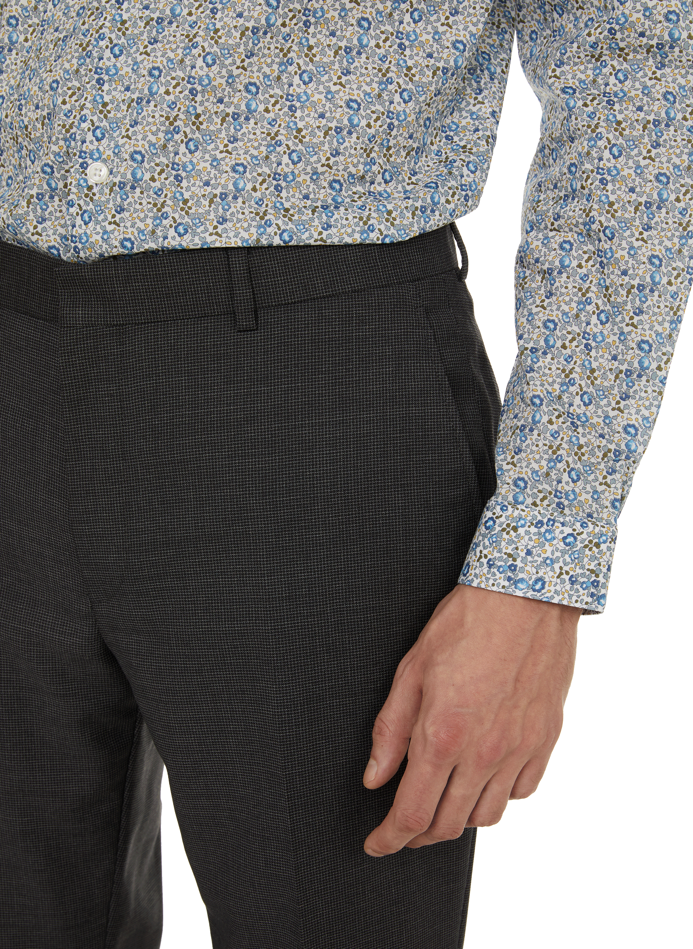 Pantalon en laine  SAISON 1865 Gris