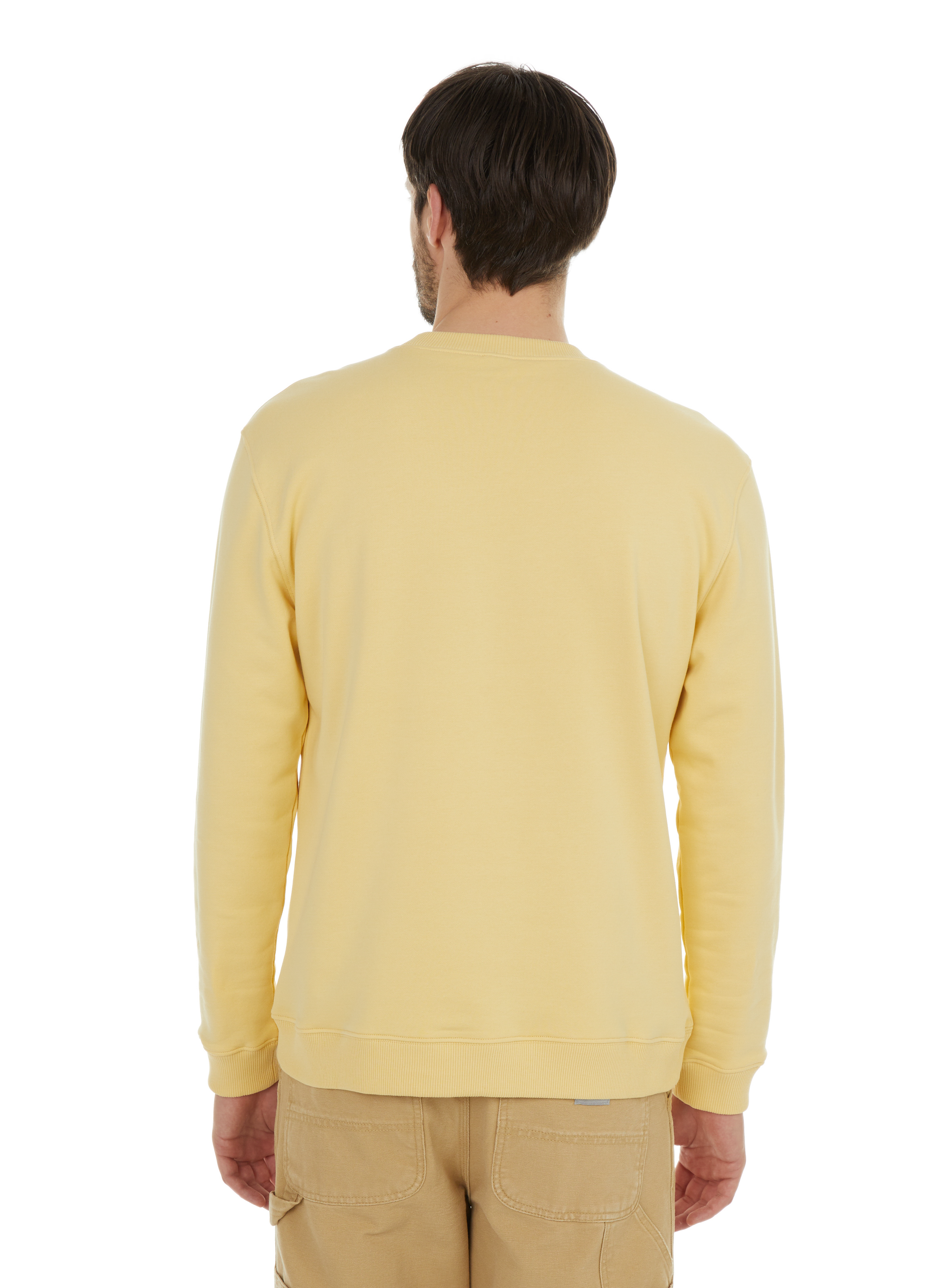 Sweatshirt en coton organique  Moll AU PRINTEMPS PARIS Jaune