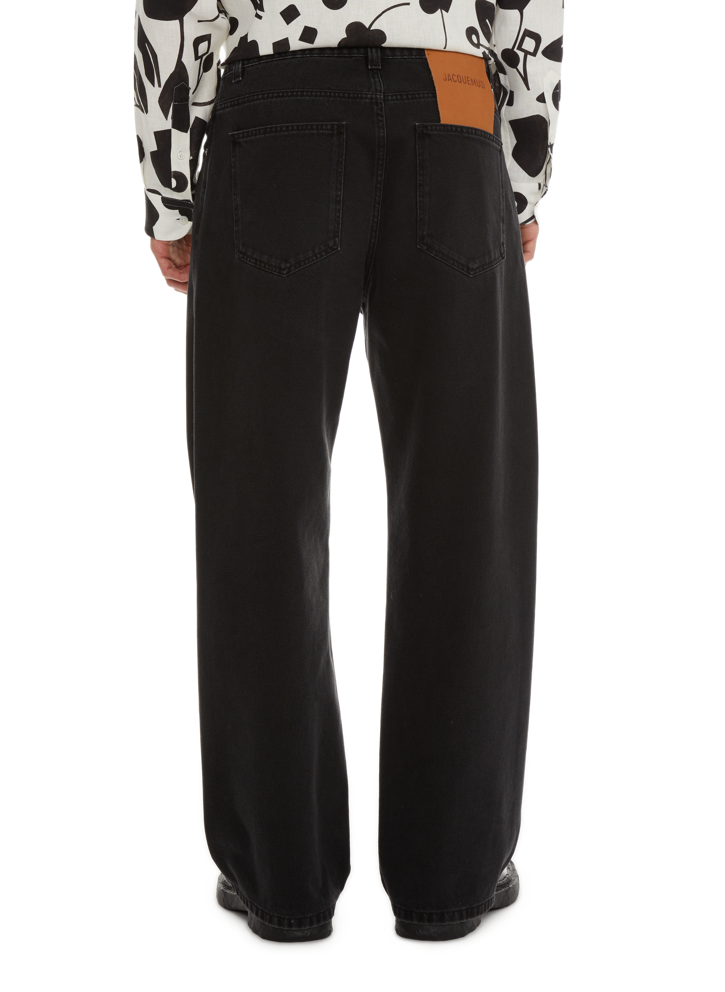 Le De Nîmes Large jeans JACQUEMUS Black