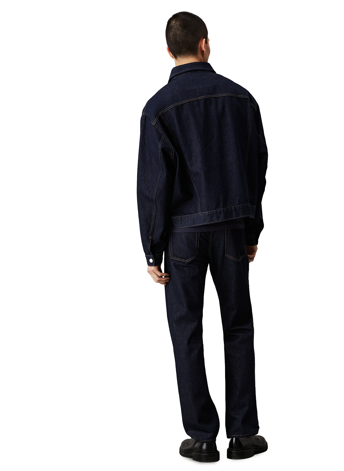 Jean droit CALVIN KLEIN Bleu