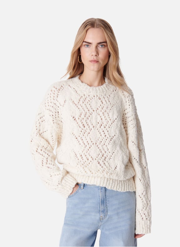Pull eulalie Blanc by VANESSA BRUNO VANESSA BRUNO Pull eulalie Blanc