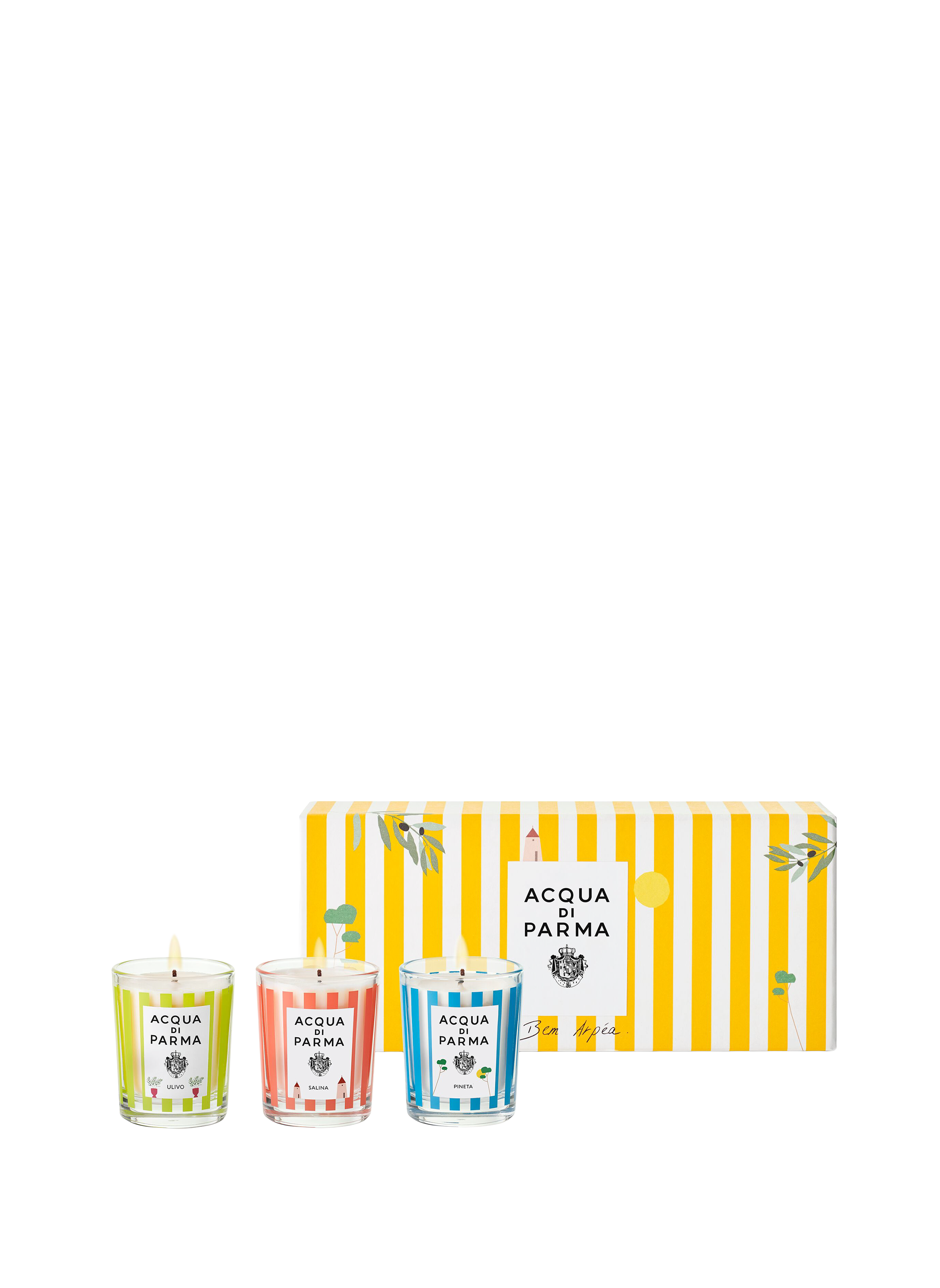 Set of three candles ACQUA DI PARMA No color