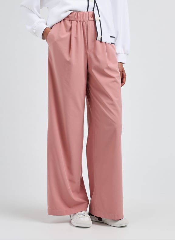 Kayson Wide Leg Pants Pink by VARLEY VARLEY Kayson Wide Leg Pants Pink